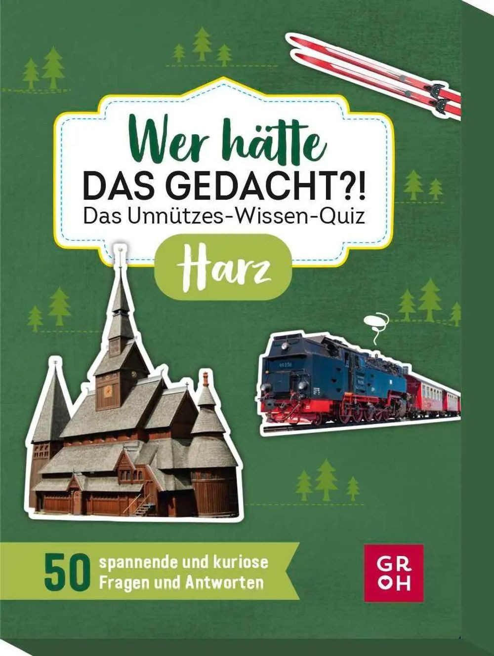 groh Verlag Spiel Wer hätte das gedacht?! Das Unnützes-Wissen-Quiz Harz