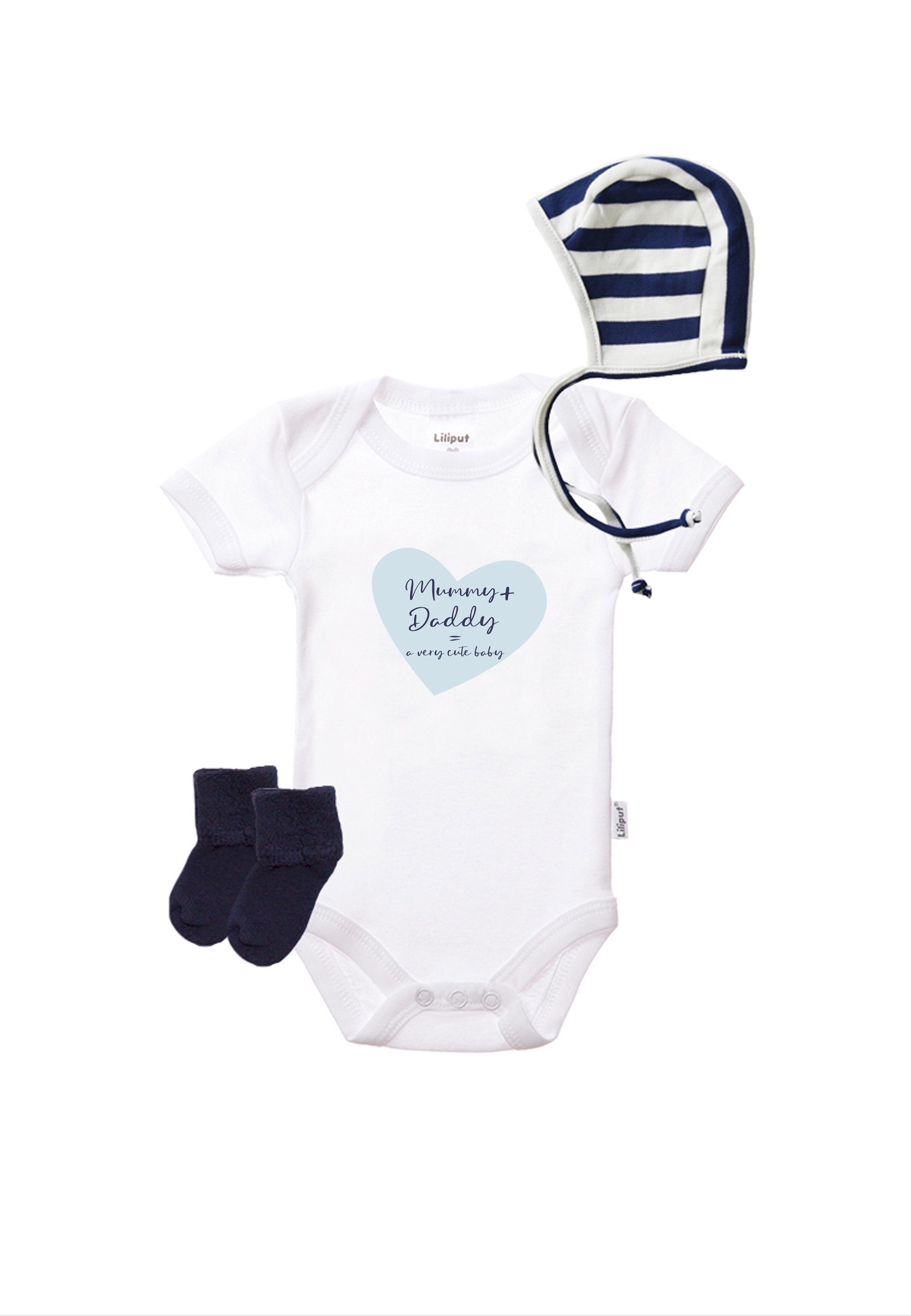 Liliput Erstausstattungspaket Mommy+Daddy (3-tlg) in niedlichem Design