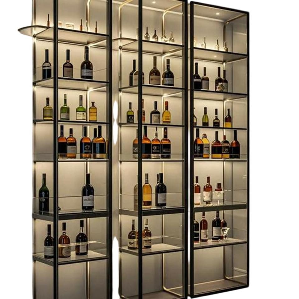Weinschrank Weinschrank und Weinregal für Flaschen und Weinauflage Möbel