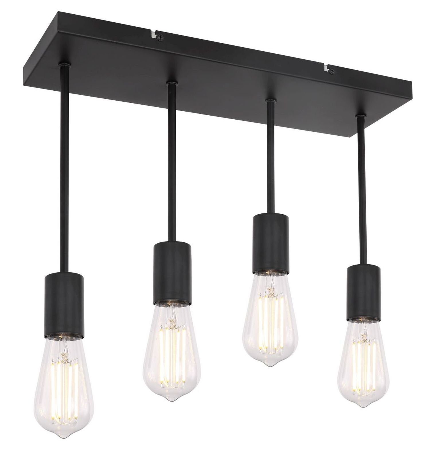 GLOBO LIGHTING Deckenleuchte Deckenleuchte Wohnzimmer modern Deckenlampe Schlafzimmer Flur 54008-4D