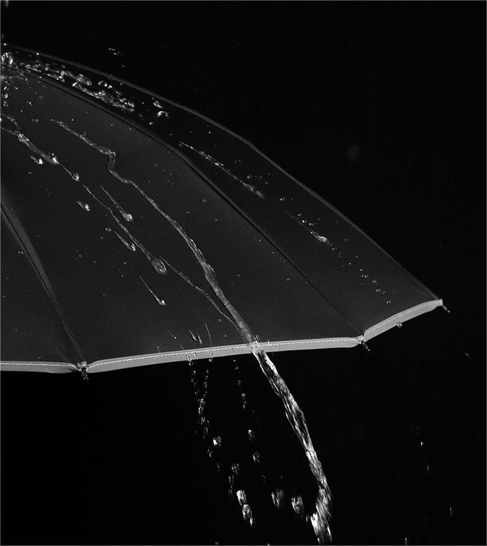 Regenschirm Taschenregenschirm Rouemi Schwarz für Taschenregenschirm,Vollautomatischer Sonne und Regen