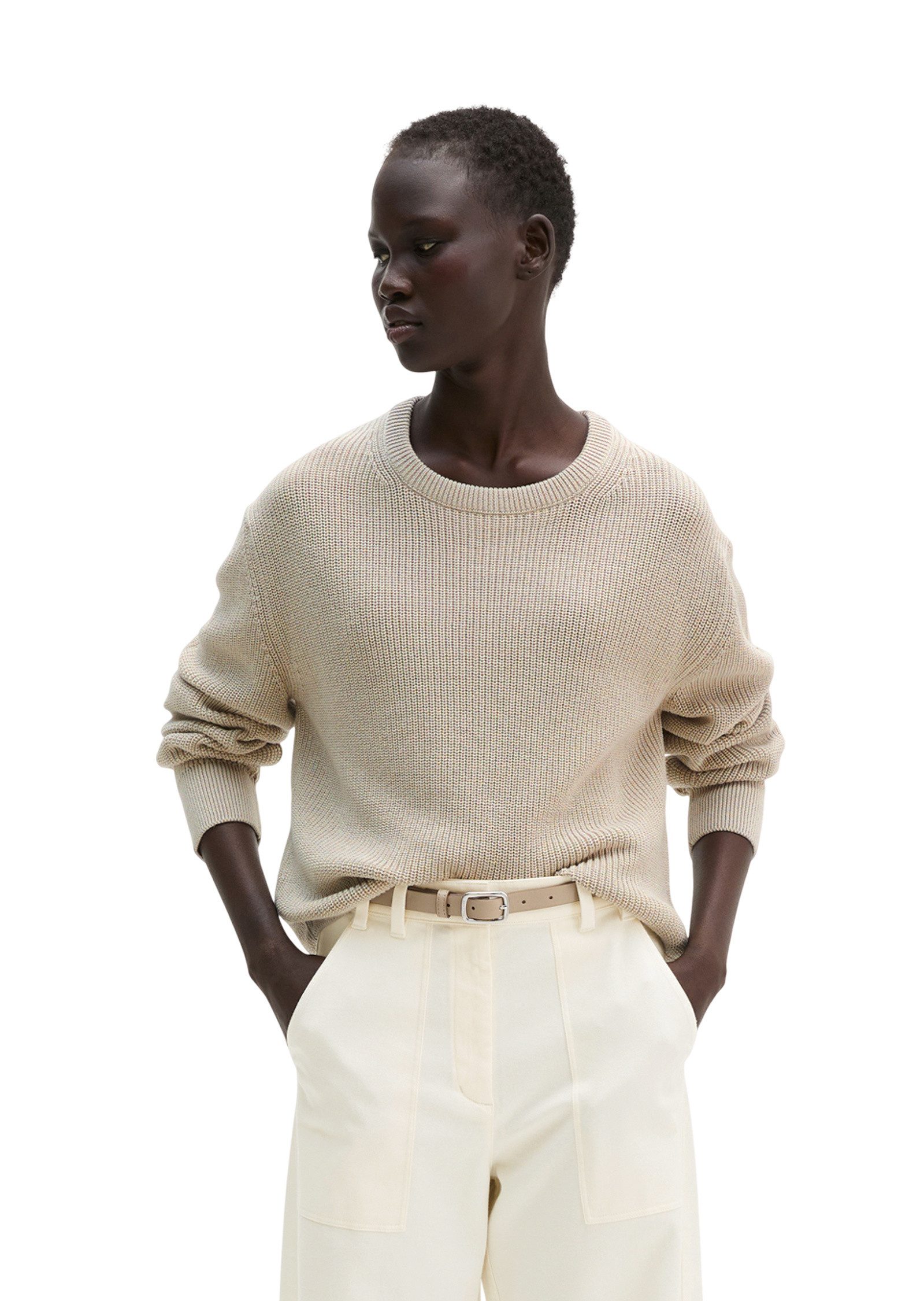 Marc O'Polo Strickpullover aus Heavy-Weight-Organic-Cotton
