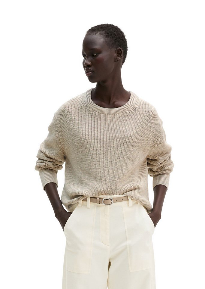 Marc O'Polo Strickpullover aus Heavy-Weight-Organic-Cotton