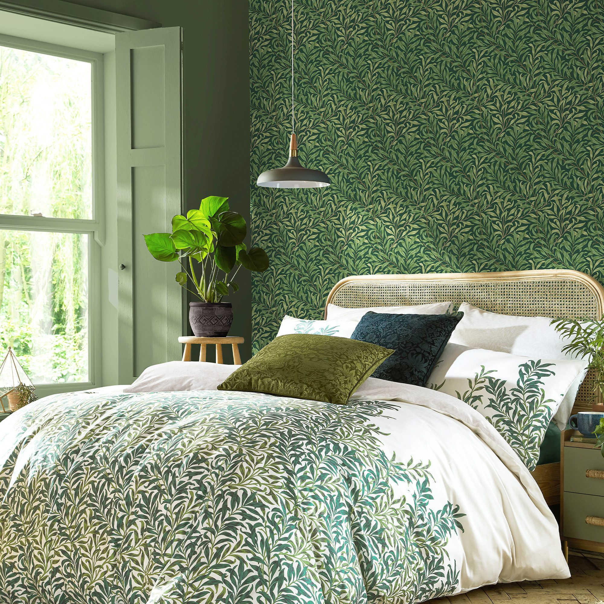 WILLIAM MORRIS AT HOME Vliestapete Willow Bough, glatt, Retro, (1 St), 10mx52cm (ca. 5m2)