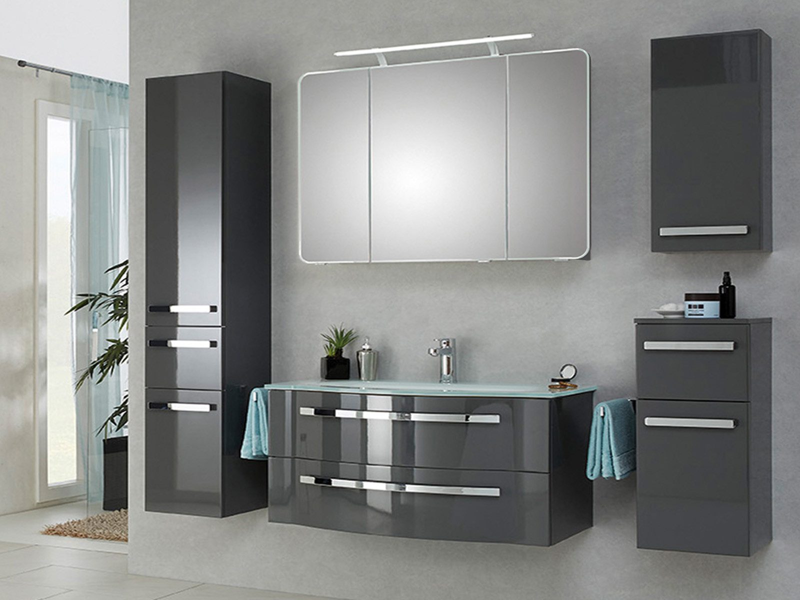 PELIPAL Badezimmer-Set, (6-teilig, 5-St)