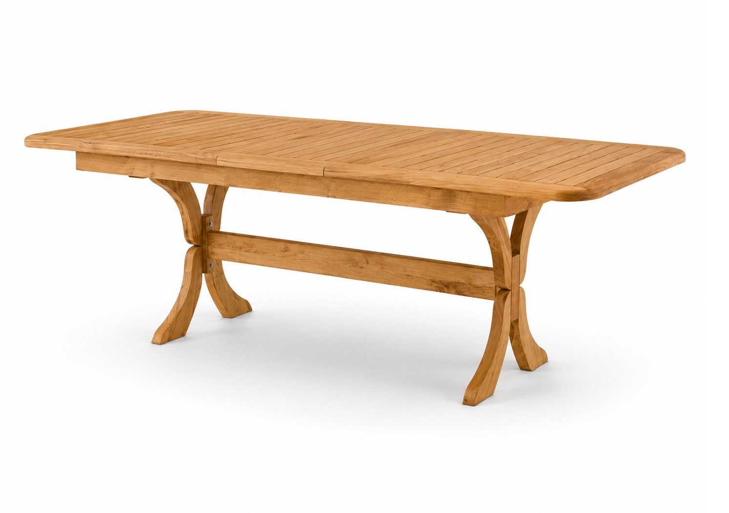 JVmoebel Esstisch Outdoor Gartentisch Holz Modern Ausziehbar Premium Elegant Esstisch (Esstisch, 1-St., 1-tlg), Modern, für Garten und Terrasse geeignet