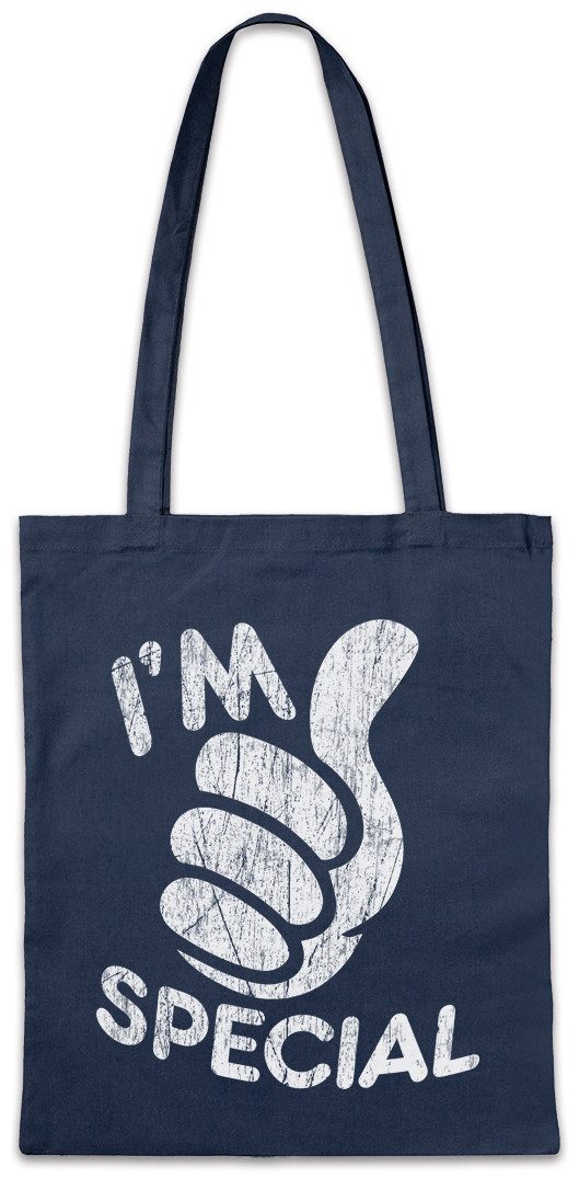 Urban Backwoods Beuteltasche I'm Special Stofftasche Daumen Hoch Gamer Gaming Games Nerd Geek (1-tlg), Thumbs Up Controller Video