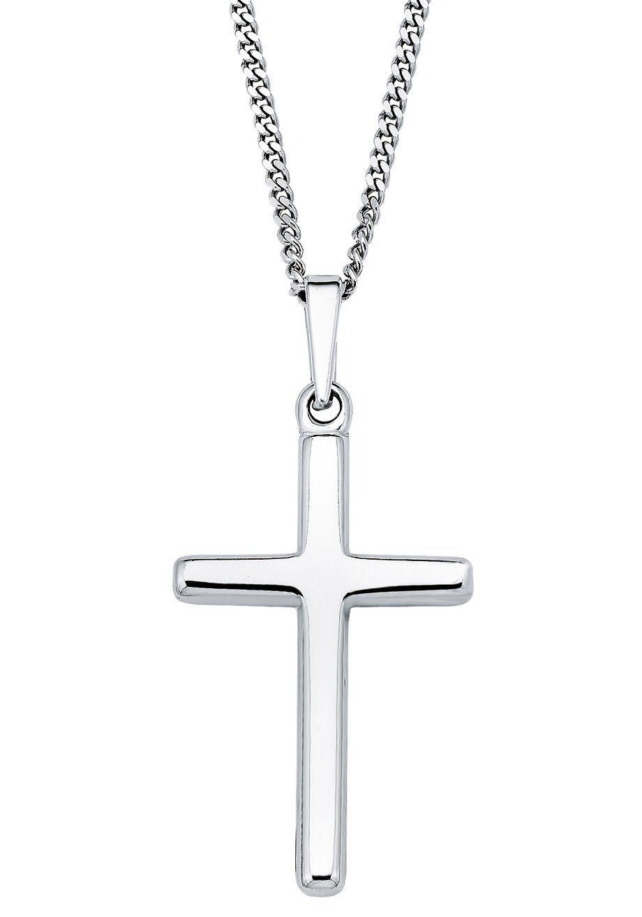 Amor Kette mit Anhänger Kreuz, 9070435, Made in Germany