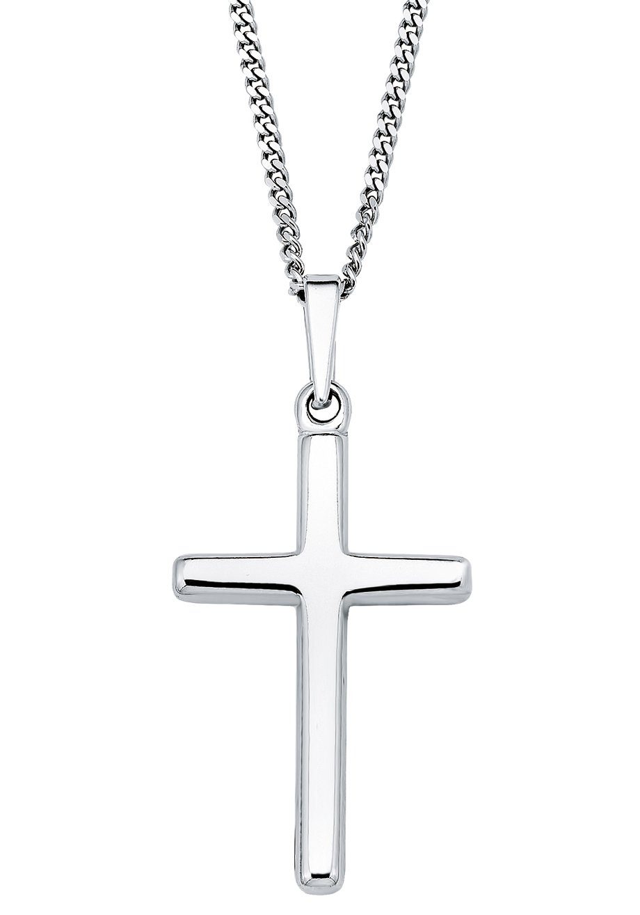 Amor Kette mit Anhänger Kreuz, Made in Germany