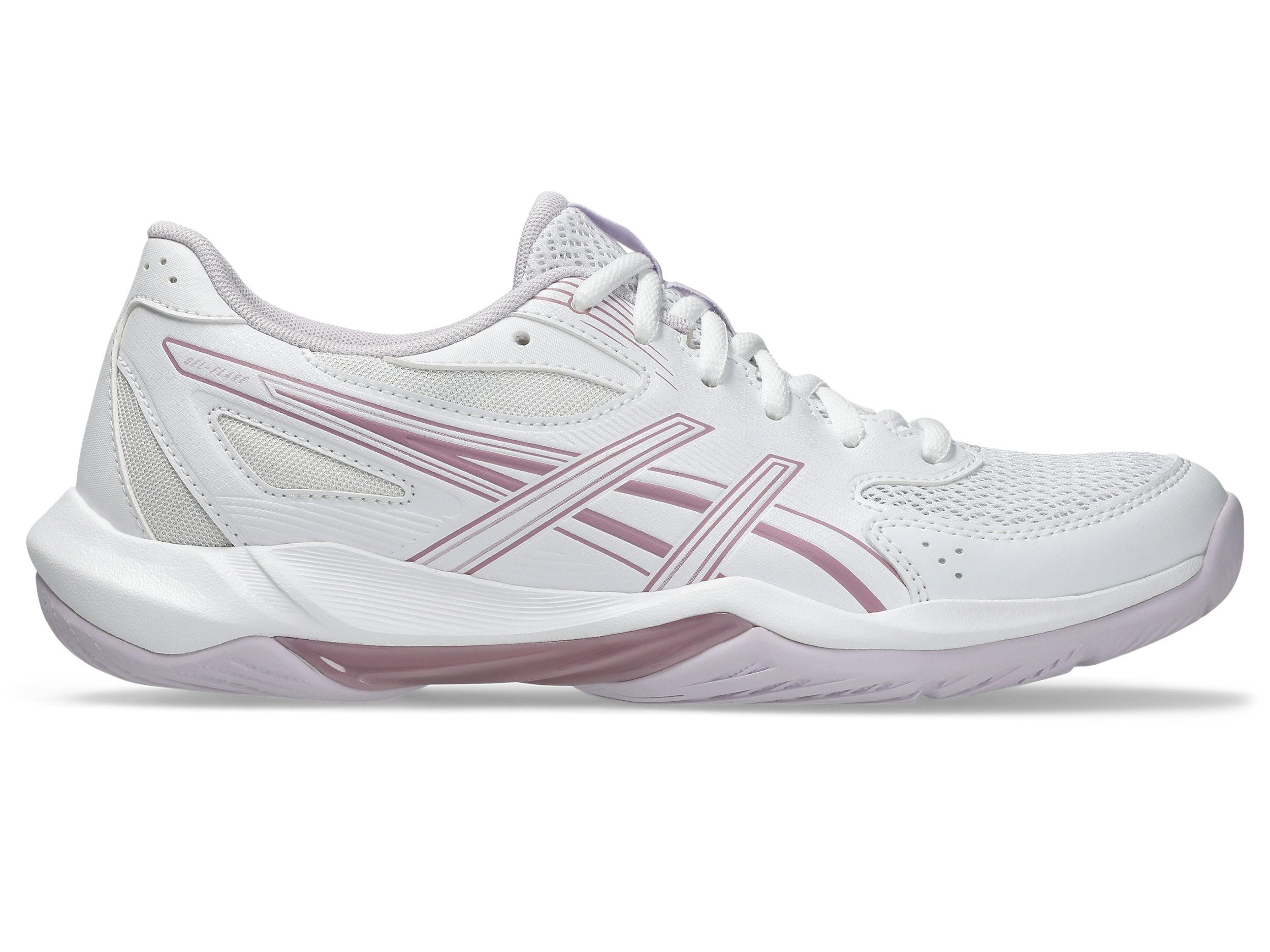 Asics GEL-FLARE 12 WHITE/TARO PURPLE Handballschuh