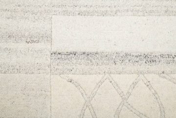 Teppich Nakarta, THEKO, Rechteckig, 160 x 230 cm, Natur Grau