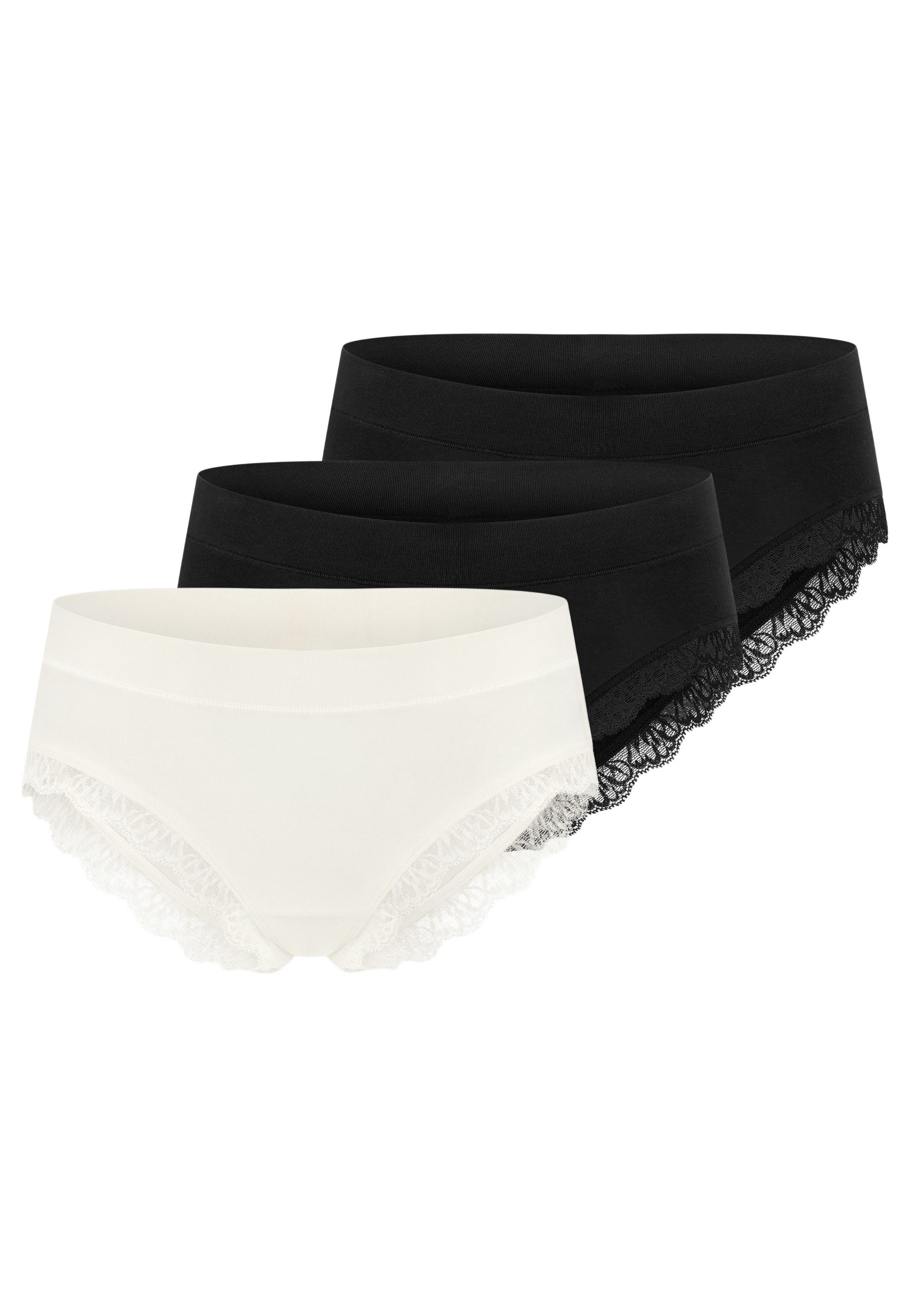 Schwarz / off-white