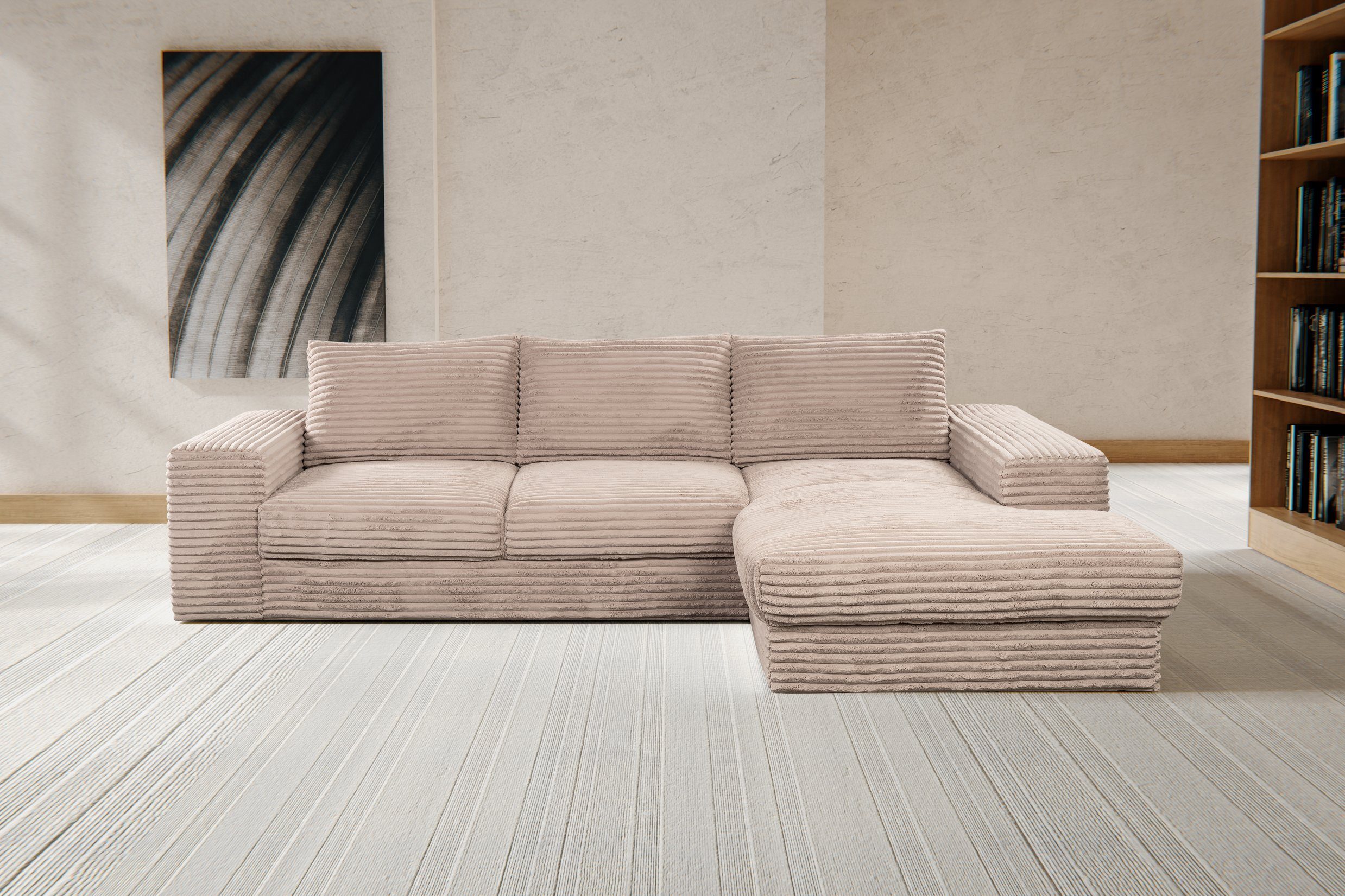 WERK2 Ecksofa Rozzana, in modischem Cord-Bezug günstig online kaufen