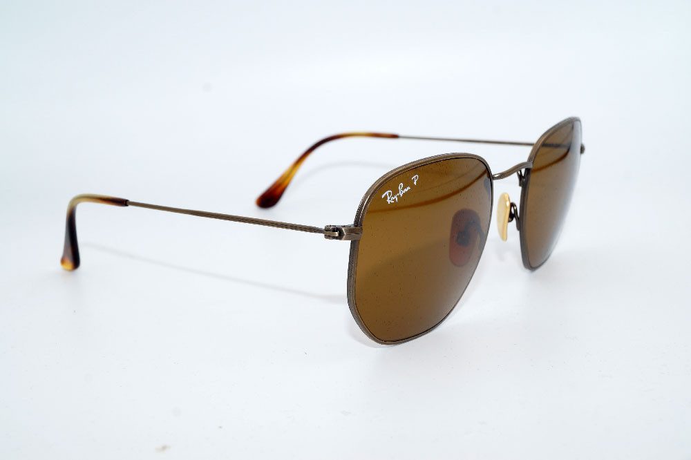 Ray-Ban Sonnenbrille RAY BAN Sonnenbrille Sunglasses RB 8148 920757 Titanium Polarized
