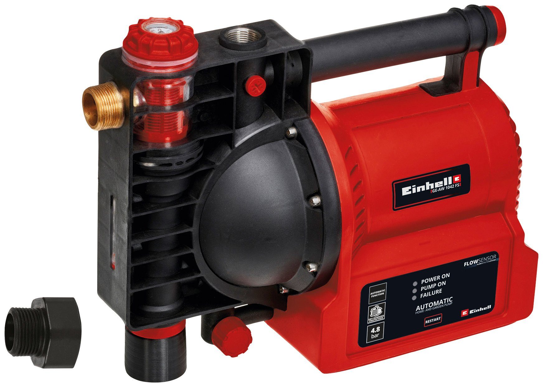 Einhell Hauswasserwerk GE-AW 1042 FS, 4200 l/h max. Fördermenge