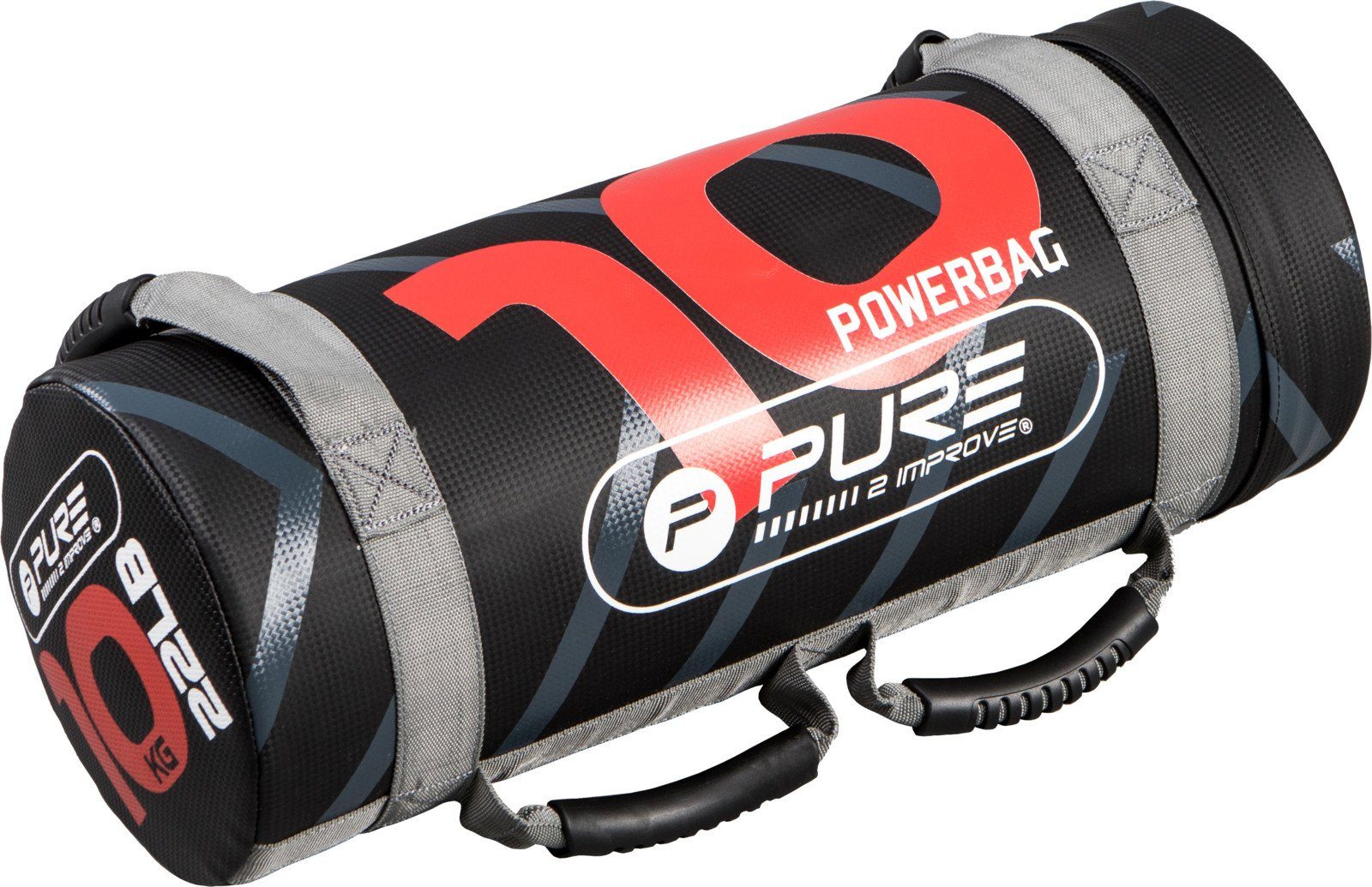 Trainingshilfe Fitness Powerbag 10,0kg - schwarz/rot