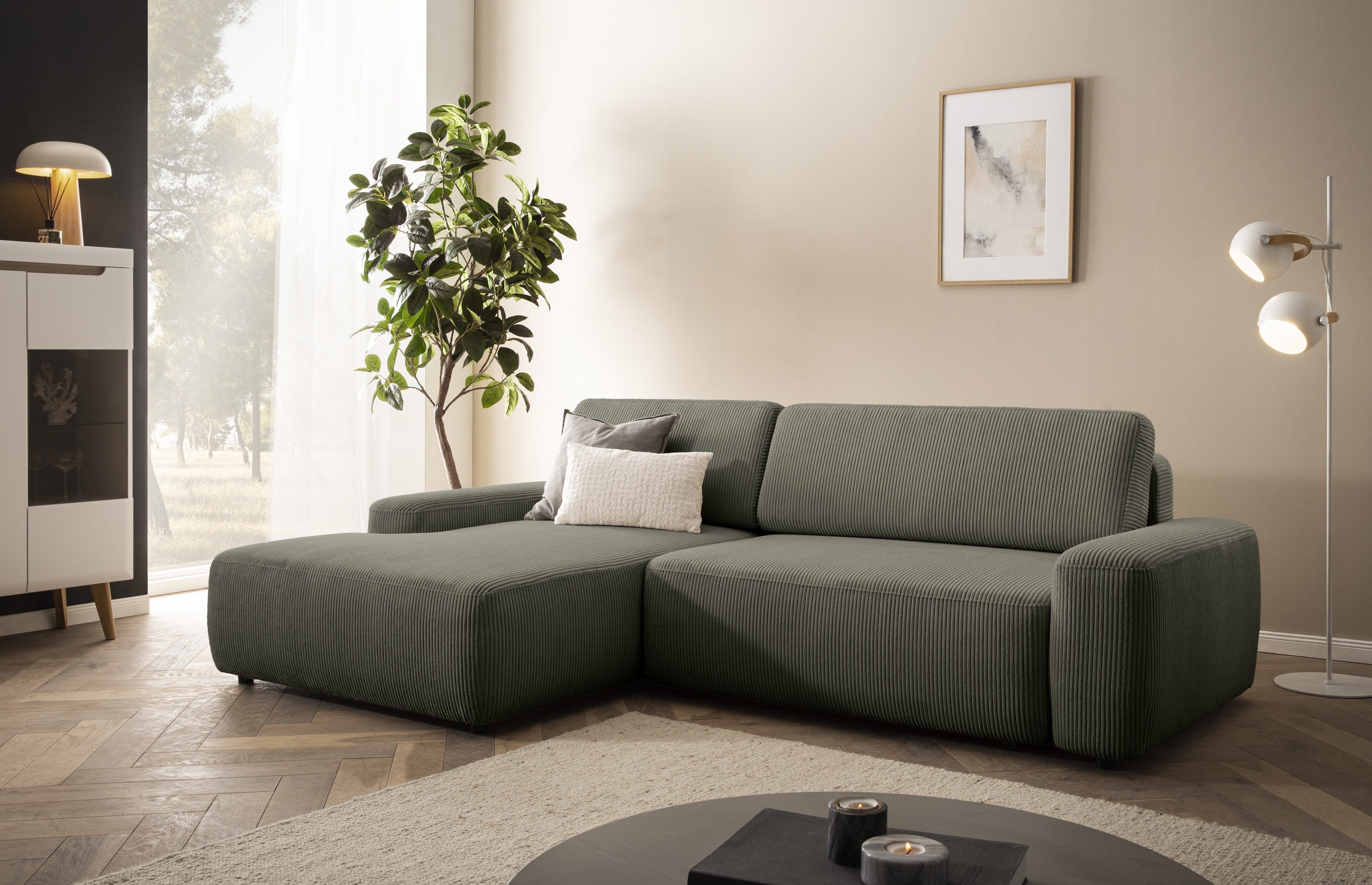 INOSIGN Ecksofa TORGE (264cm), Schlafsofa in günstig online kaufen