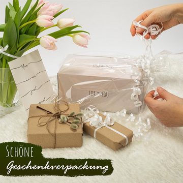 ILP Becher ILP Geschenkset Tasche & Becher "Leaves", Geschenktasse in Geschenkverpackung - Geburtstagsgeschenk für Frauen