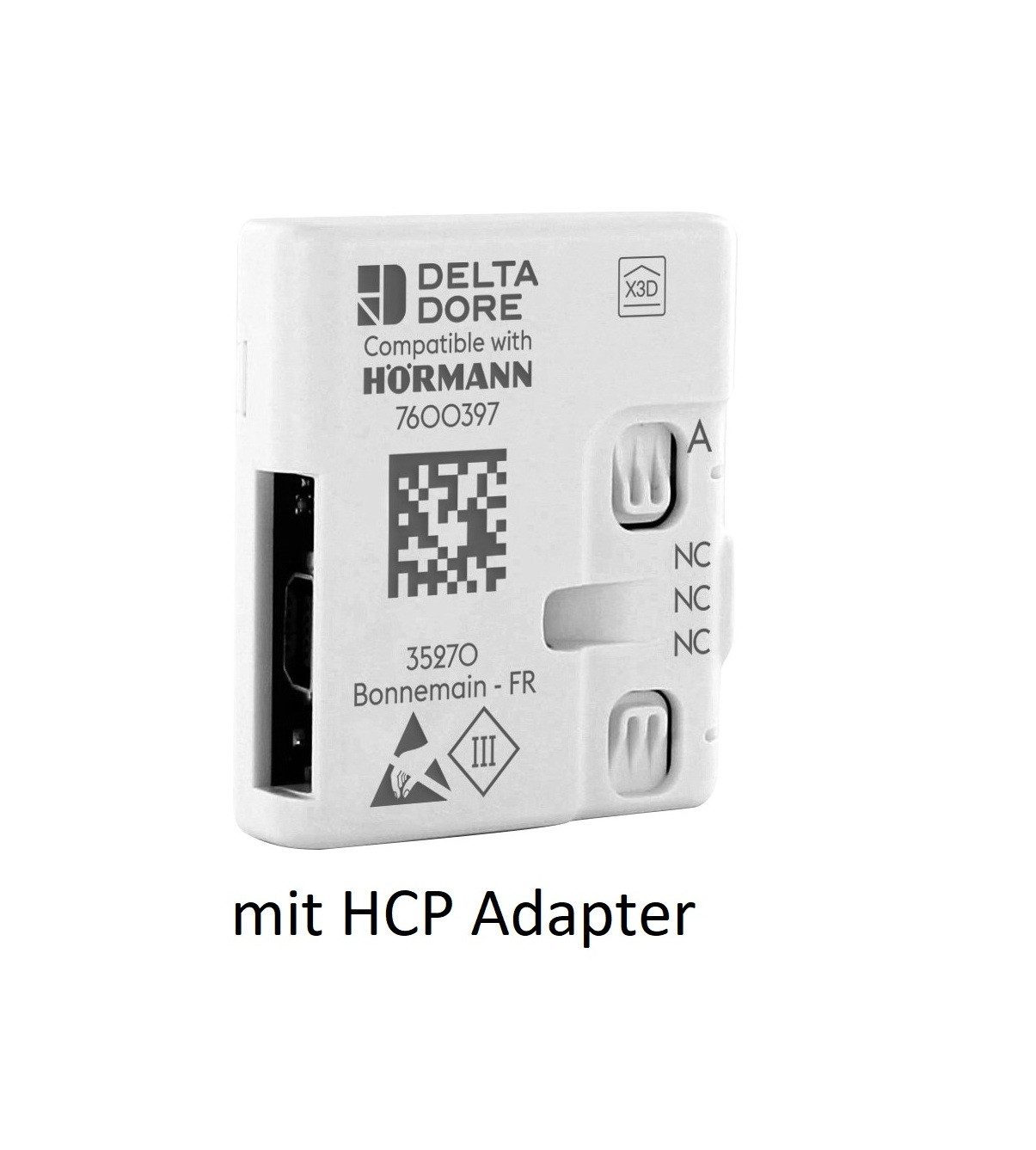 Hörmann Garagentor-Funkempfänger Hörmann DeltaDore Gateway+ HCP Adapter für SupraMatic RotaMatic