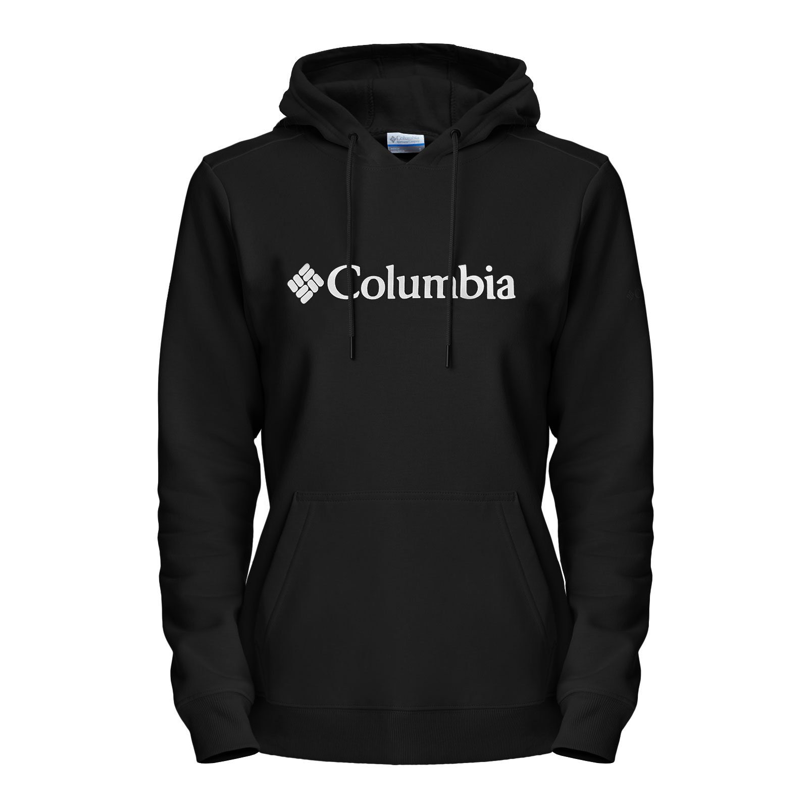 Columbia Kapuzenpullover Columbia™ Logo Hoodie mit großer Kängurutasche 012 black