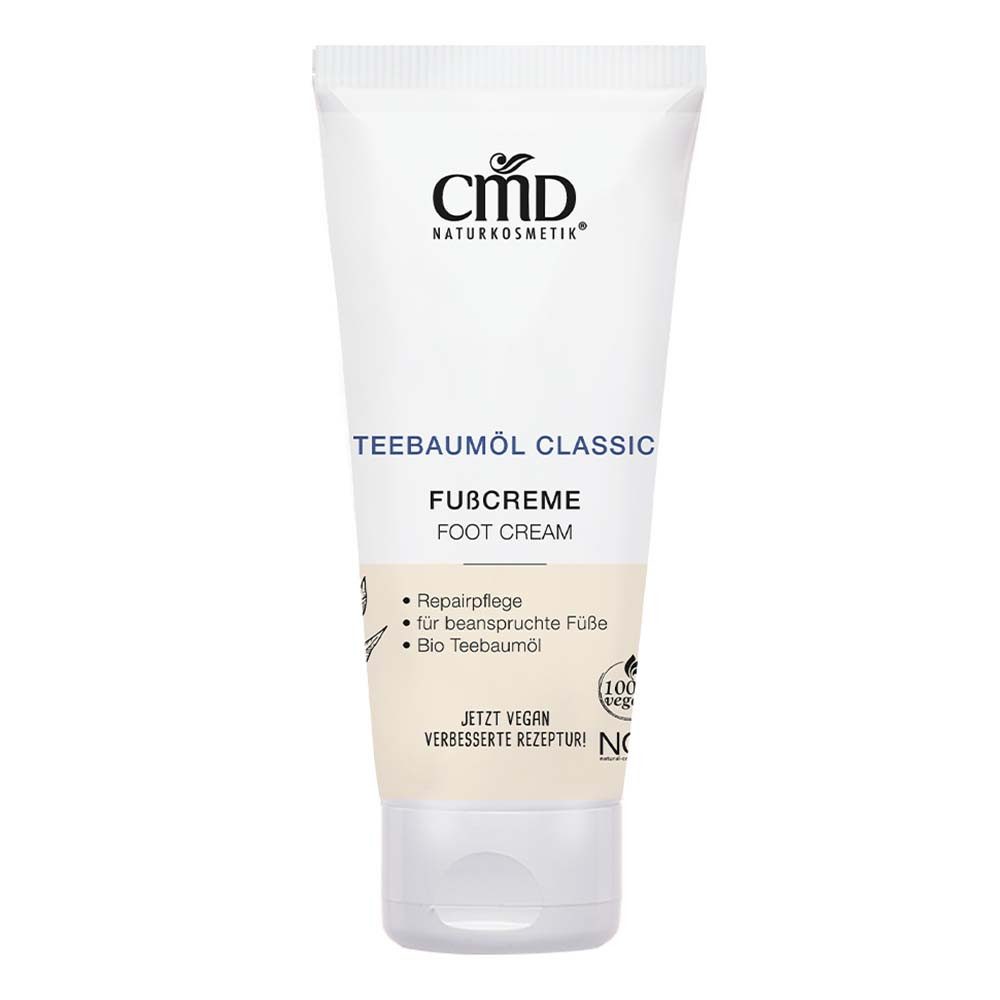 CMD Naturkosmetik Fußpflegecreme Teebaumöl - Fußcreme 100ml