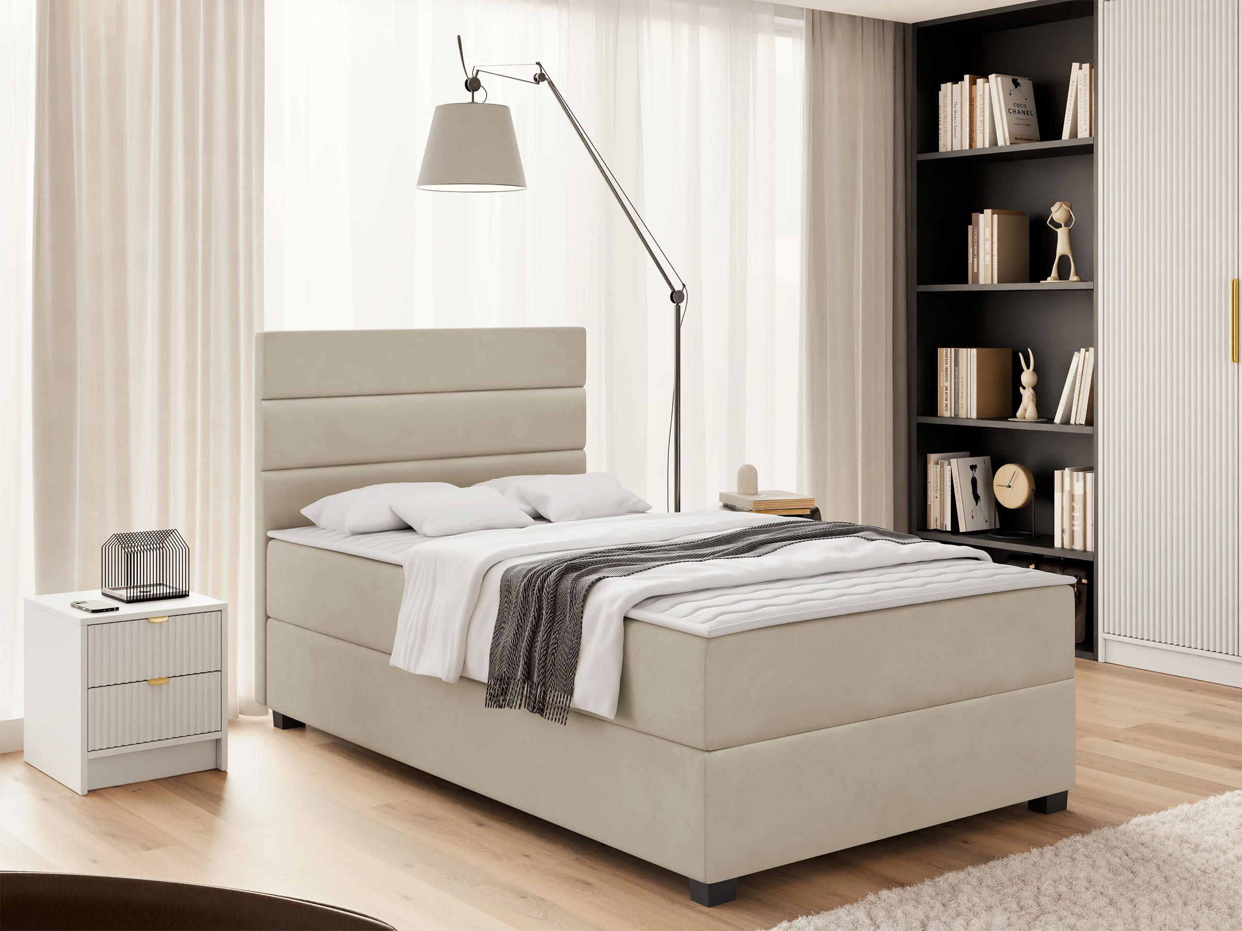 MIRJAN24 Boxspringbett Elen (mit Bettkasten), Universell günstig online kaufen