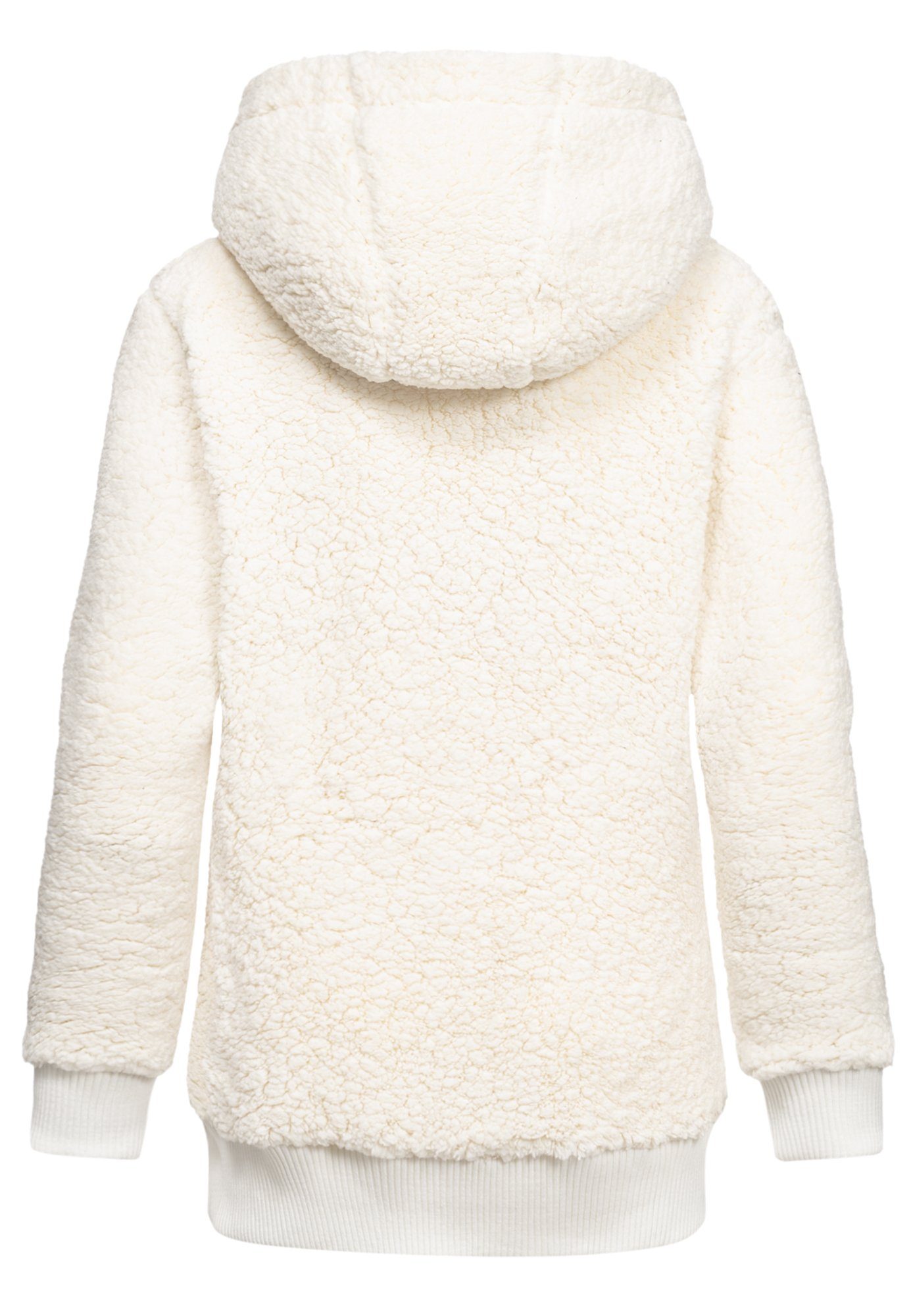 REPUBLIX Kapuzenpullover VALENTINA Damen Teddy Sweatjacke günstig online kaufen