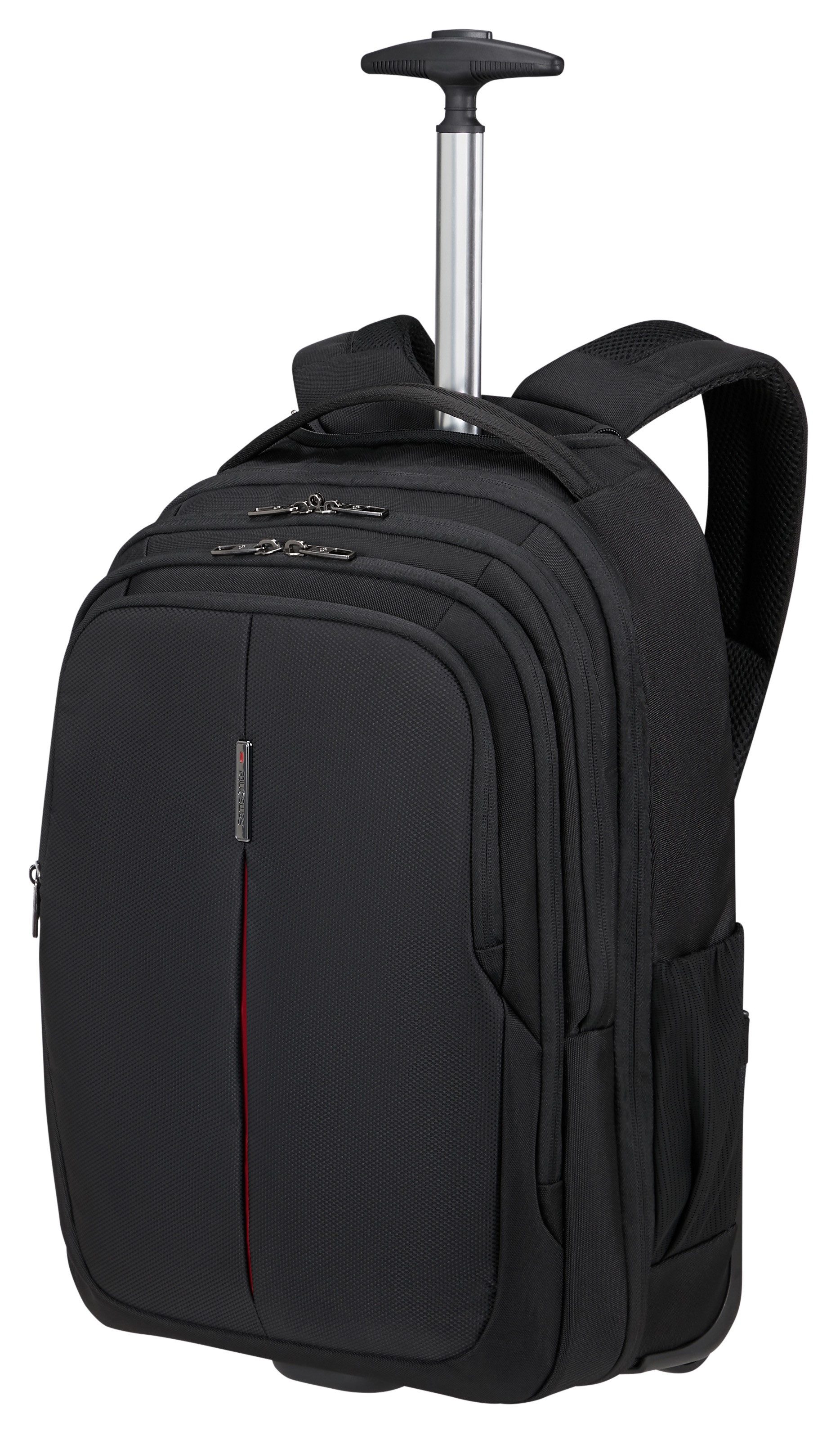 Samsonite Laptoprucksack GUARDIT 3.0 mit Trolleyfunktion, 2 Rollen Teleskopgriff Businessrucksack