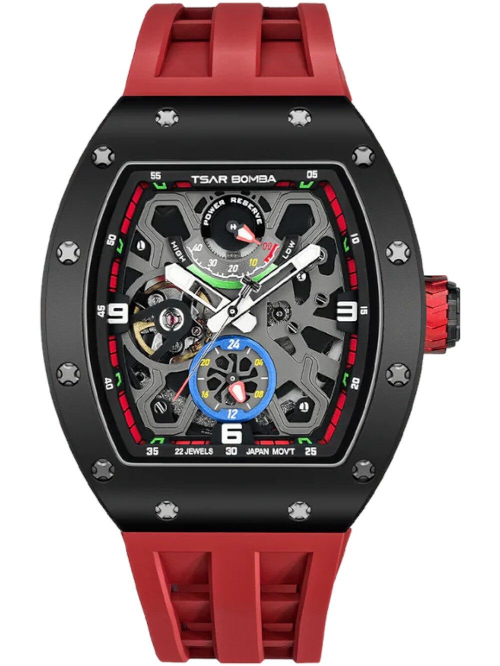 Tsar Bomba Automatikuhr Tsar Bomba TB8212C-03 Herrenuhr Elemental Automatik 43mm 5ATM Tsar Bomba TB8212C-03 Herrenuhr Elemental Automatik 43mm 5ATM