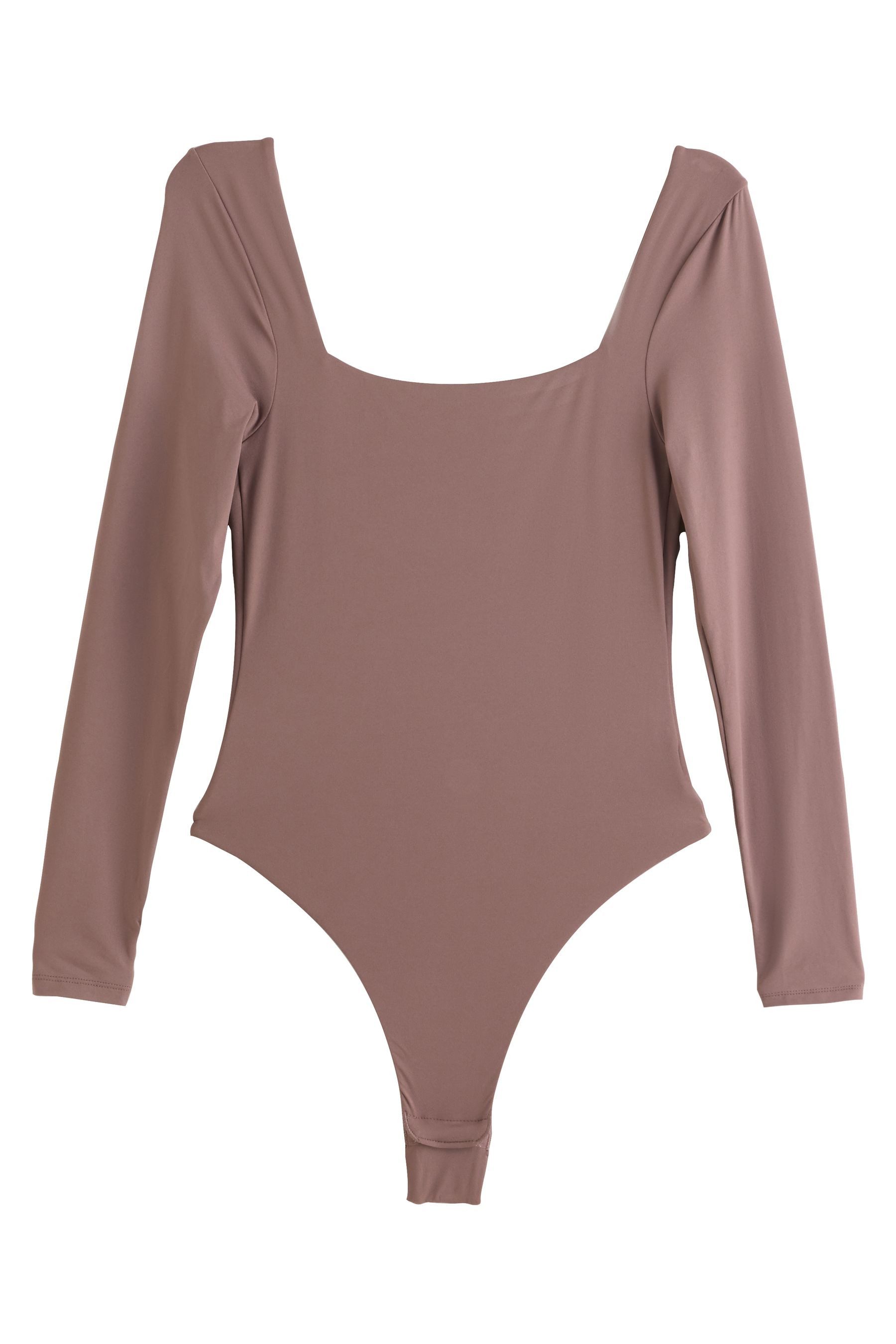 self Langarmbody Self.Glättender Langarm-Body, Karree-Ausschnitt (1-tlg) günstig online kaufen
