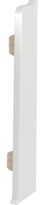 Arbiton Sockelleisten-Endkappe VIGO 80 L: 1 5 cm H: 8 cm Set 4-St. 4 Stück Uni Hellgrau 100% dekorgetreu