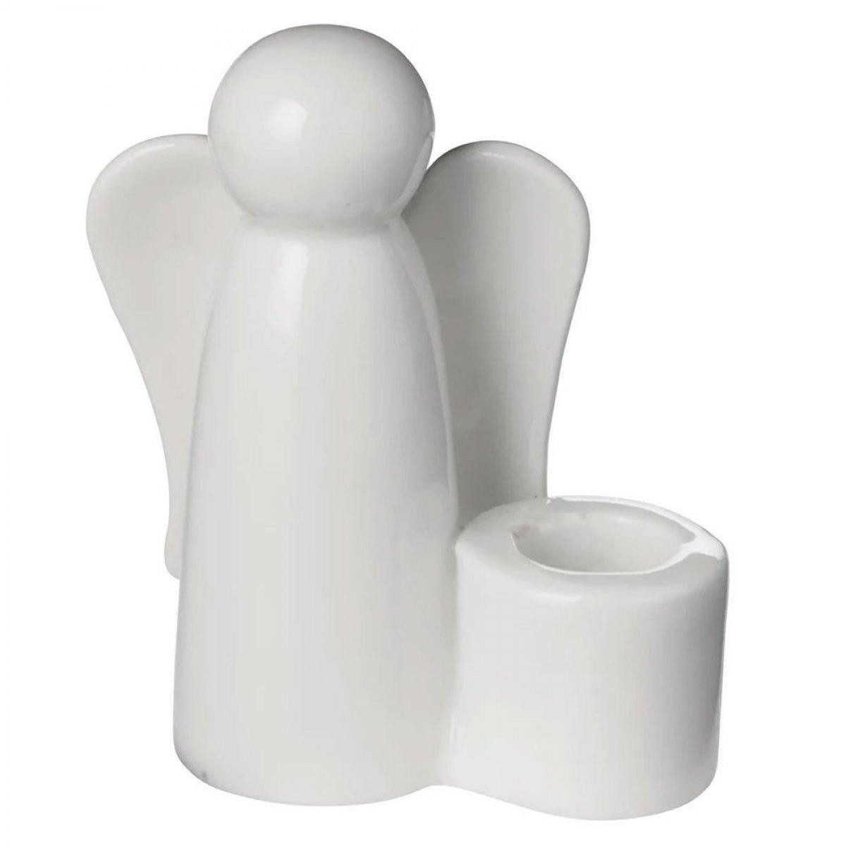 Ib Laursen Windlicht Ib Laursen Kerzenleuchter Engel Keramik (7cm)