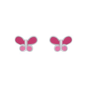 Prinzessin Lillifee Paar Ohrstecker Schmetterlinge, 2037947, mit Emaille