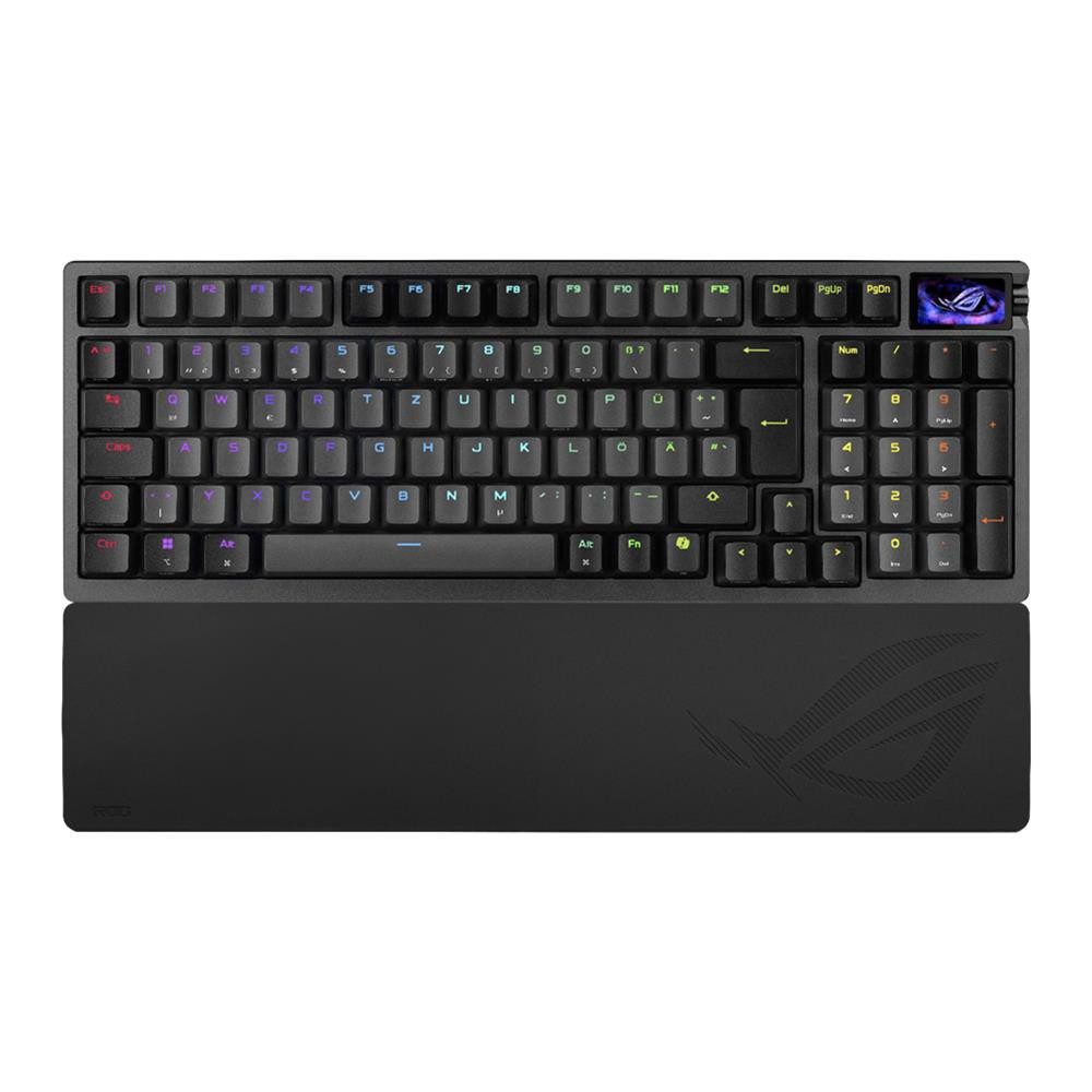 Asus ASUS ROG Azoth 96 HE Gaming-Tastatur (analoge Gaming Tastatur QWERTZ 96% Magnetic Switch OLED)