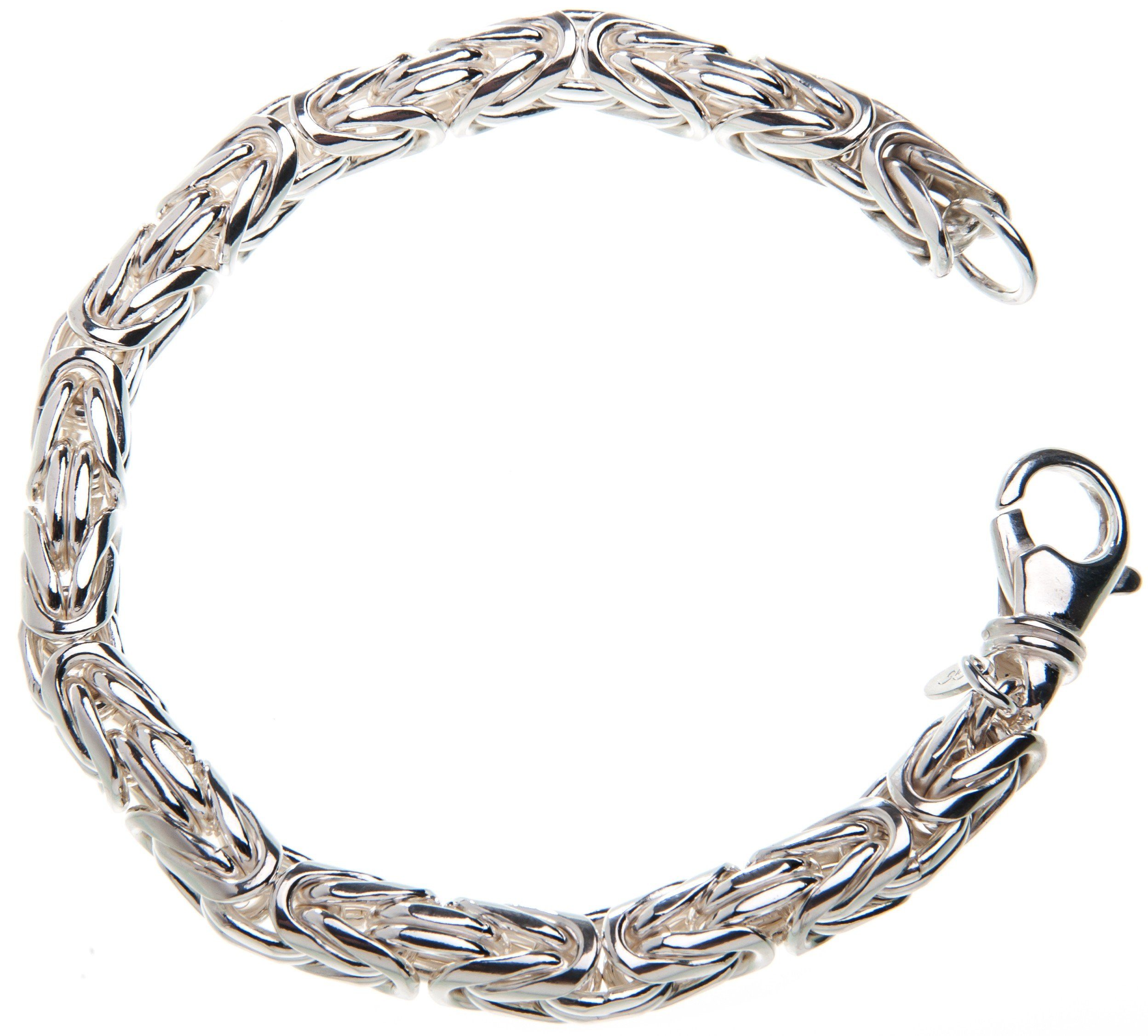 Silberkettenstore Königsarmband »Königskette Armband rund 8mm, von 20-26cm  wählbar«, 925 Silber online kaufen | OTTO