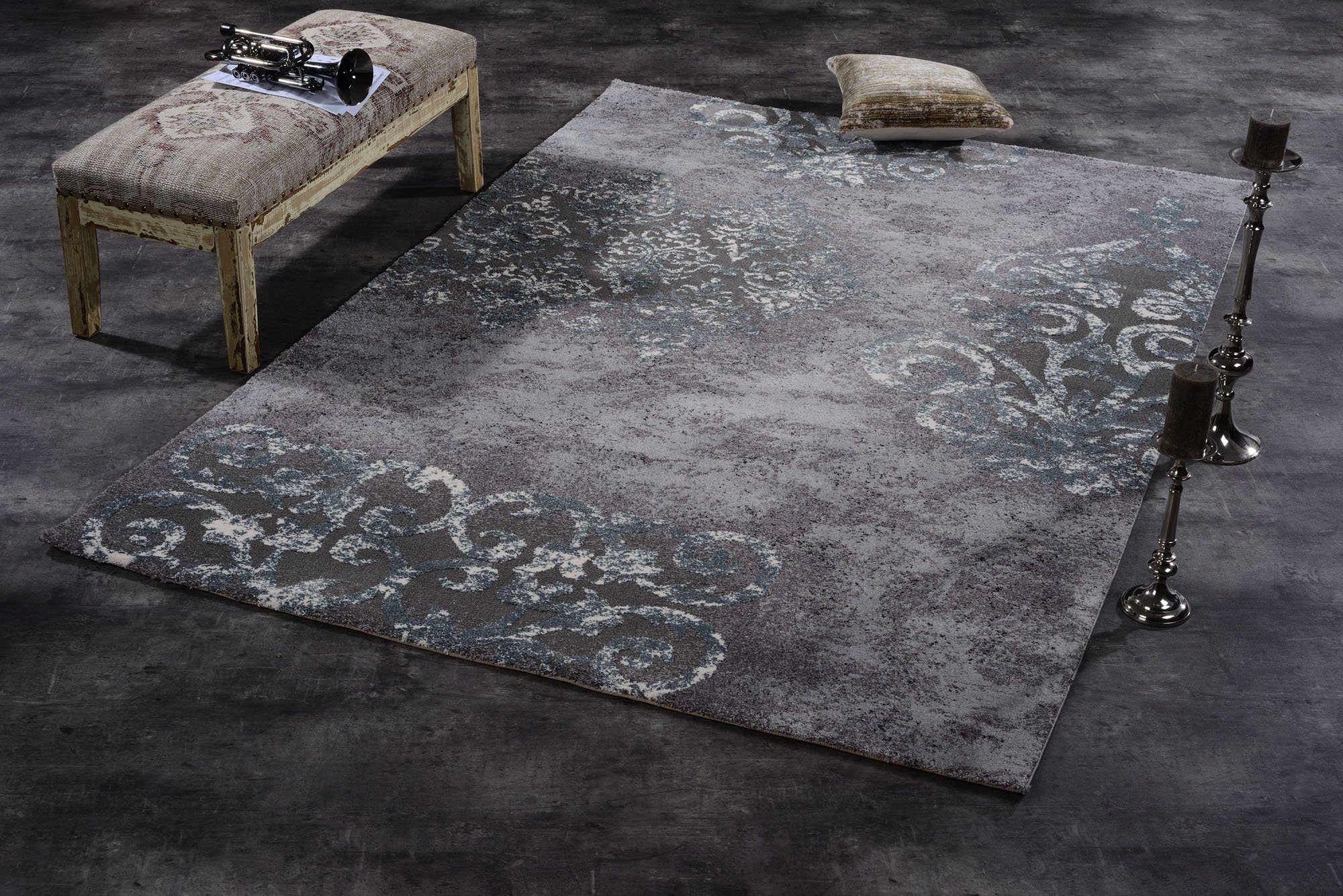 GALLERY M branded by Musterring Teppich Amore, rechteckig, Höhe: 20 mm, besonders weich durch Microfaser, Wohnzimmer