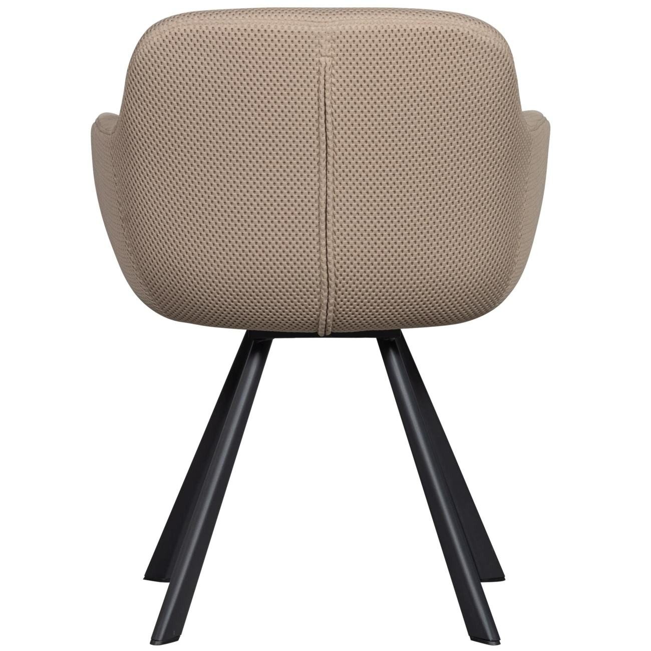 WOOOD Stuhl Juno aus Netzstoff, Natur