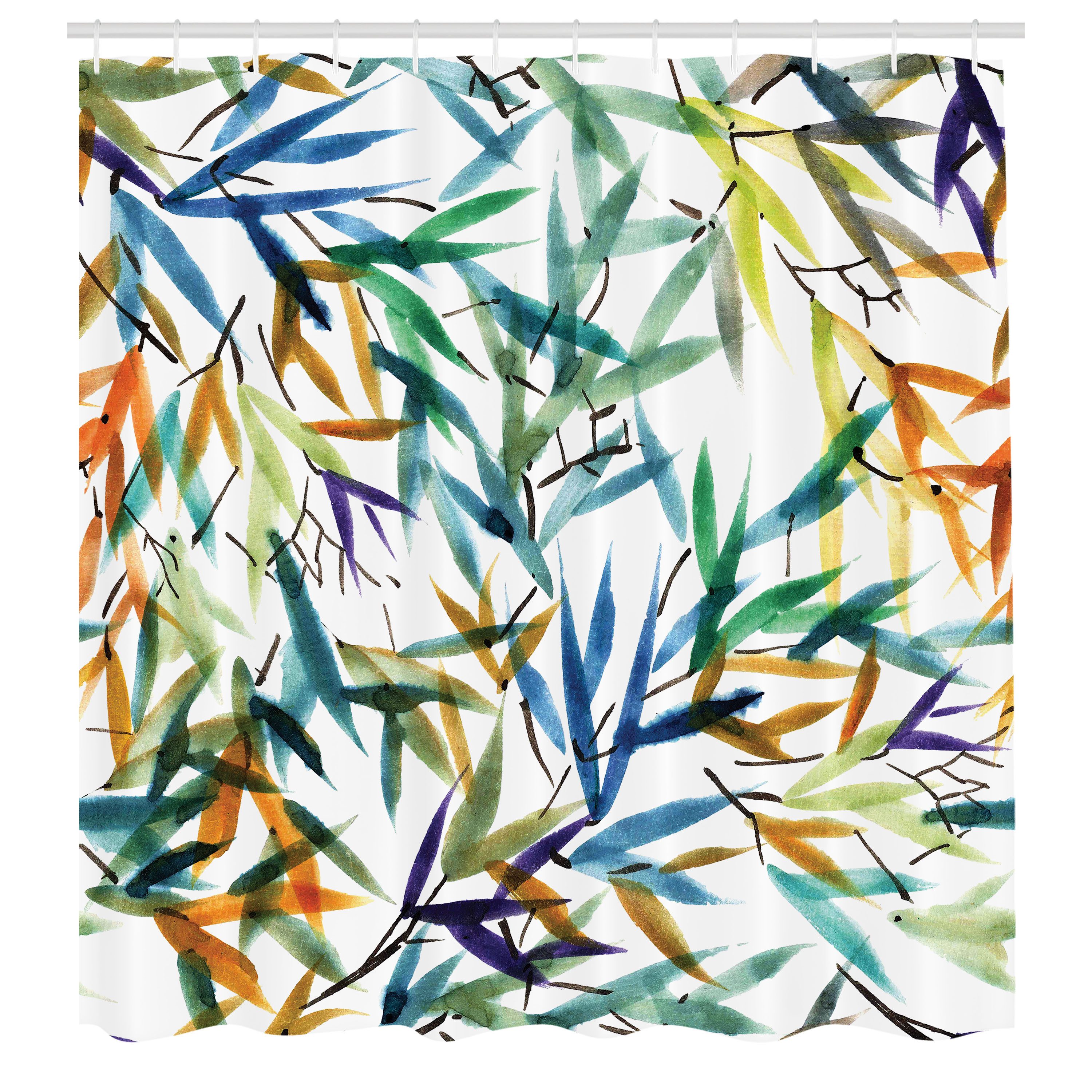 Abakuhaus Duschvorhang Moderner Digitaldruck mit 12 Haken auf Stoff Wasser günstig online kaufen