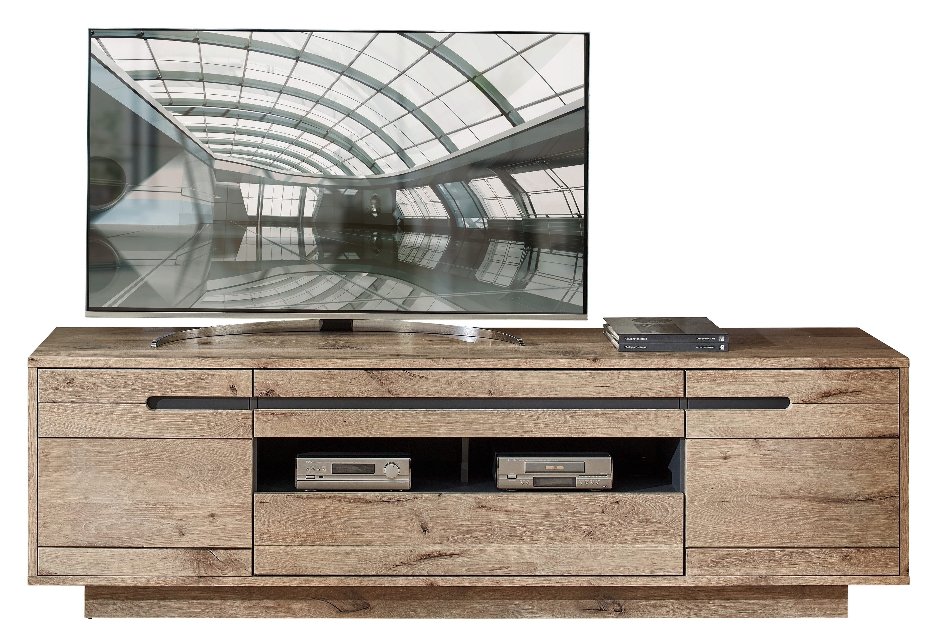 Innostyle TV-Board in Viking Oak Dekor, MDF, Spannplatte - 205x63x44cm (BxHxT)