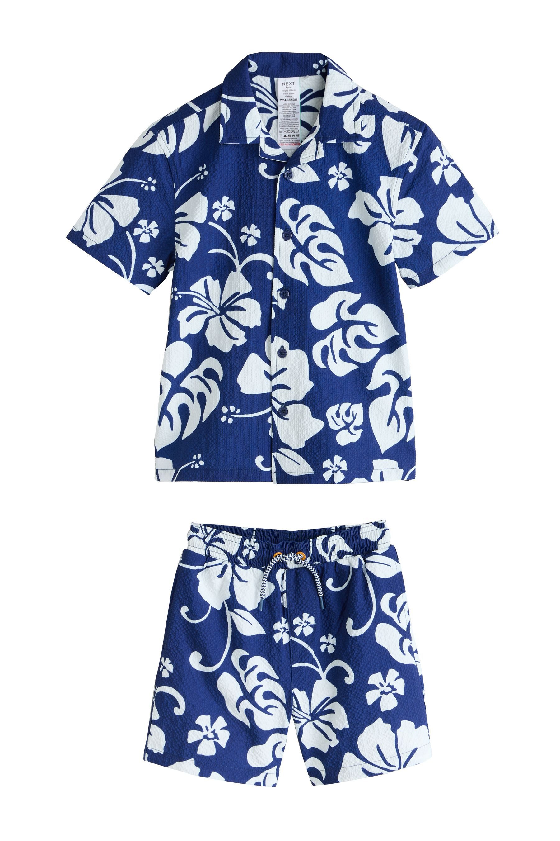 Shirt & Shorts Badeshorts und Hemd im Set