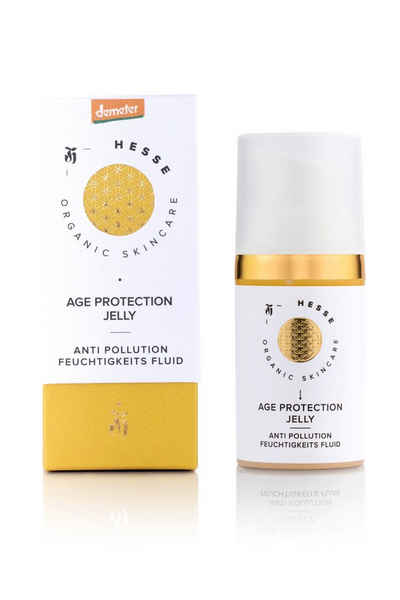 Hesse Organic Skincare Gesichtsgel AGE PROTECTION JELLY – ANTI POLLUTION FEUCHTIGKEITS FLUID