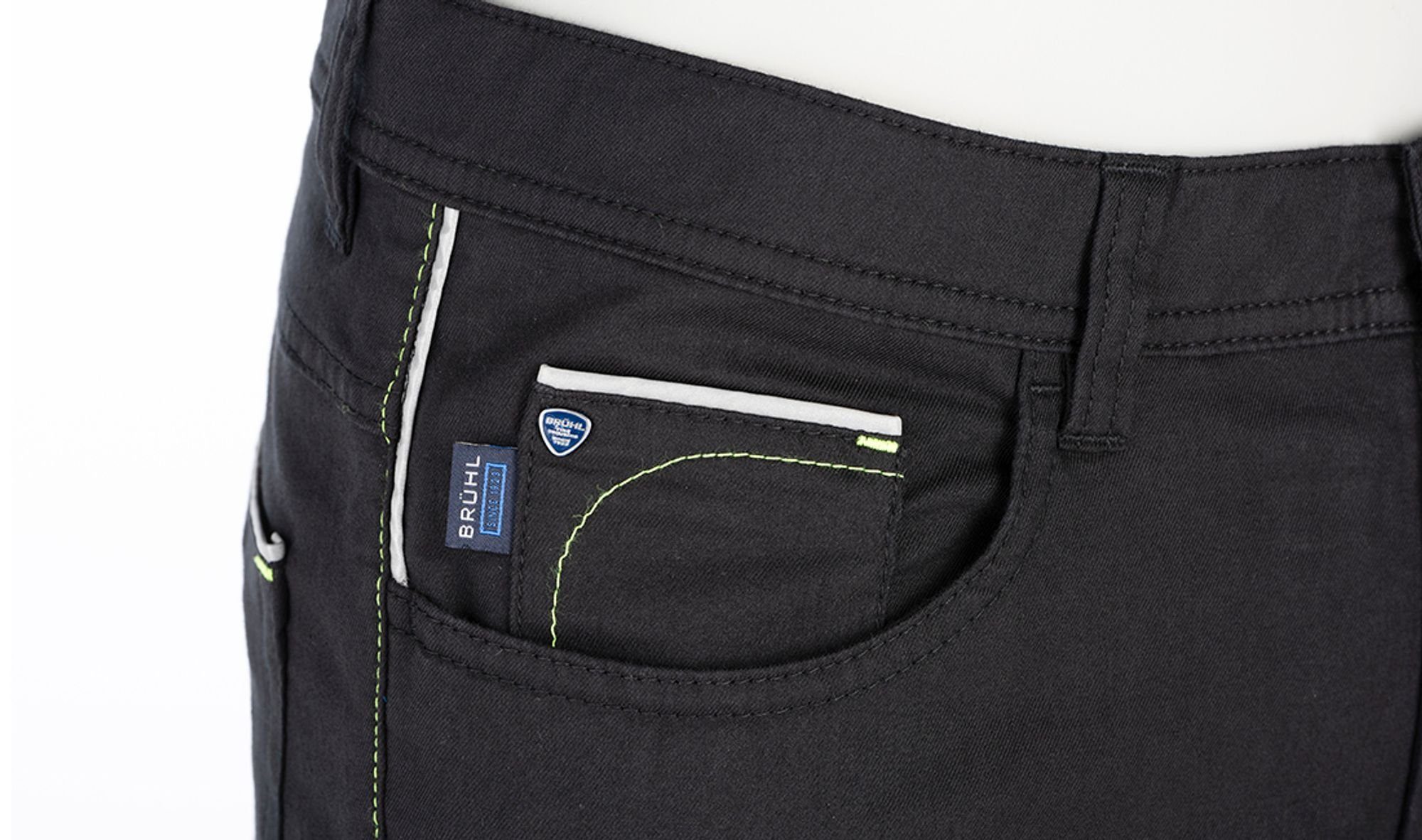 Brühl Cremona (999) Schwarz 5-Pocket-Jeans