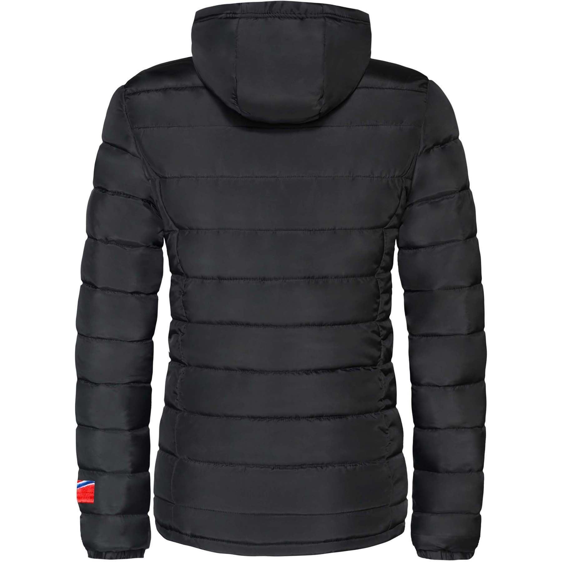 Nebulus Winterjacke GLOWFUR, P4835 - Damen, schwarz, XXL/44