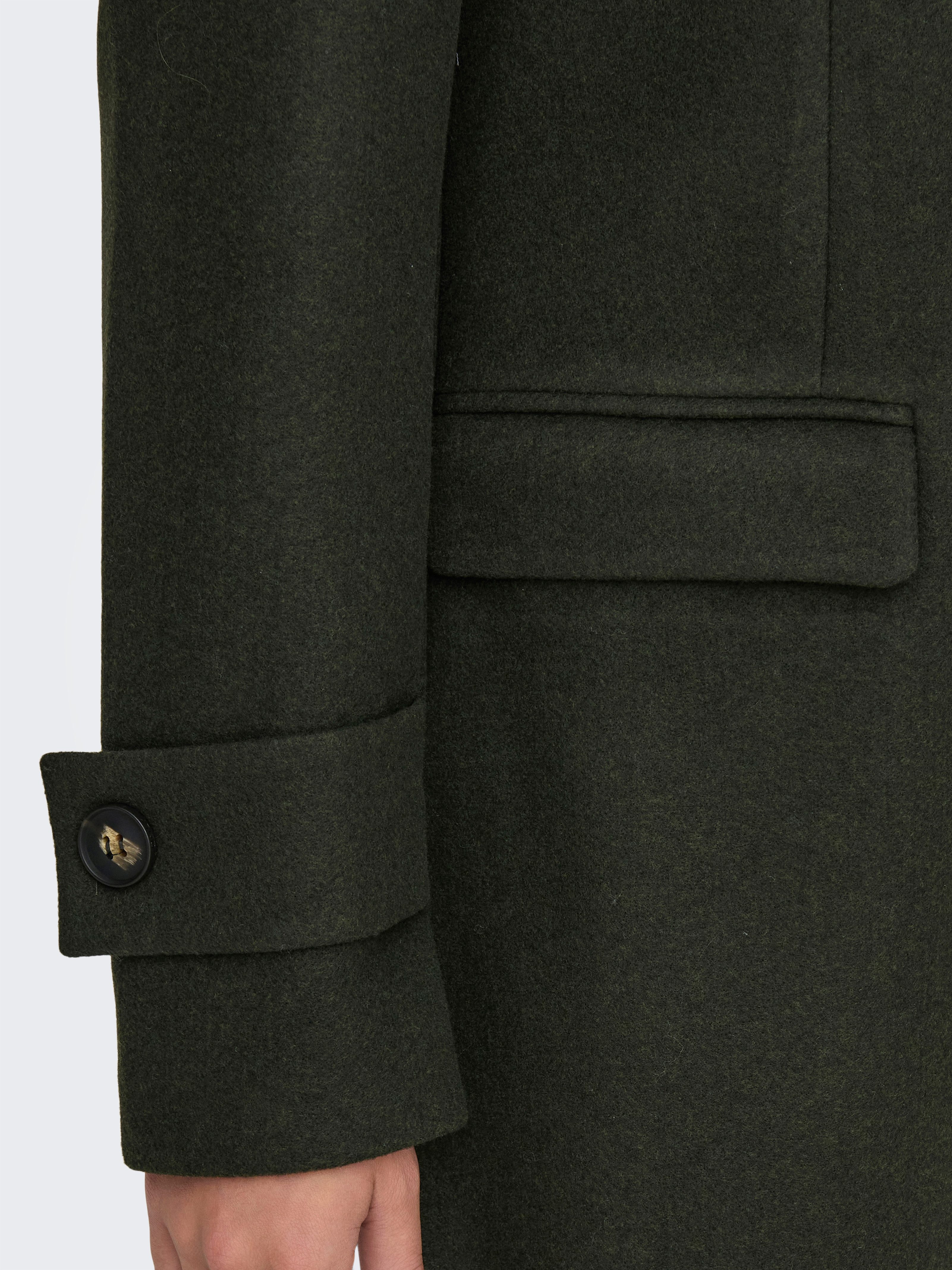 ONLY Langmantel ONLNANCY LIFE MILI LONG COAT CC OTW günstig online kaufen