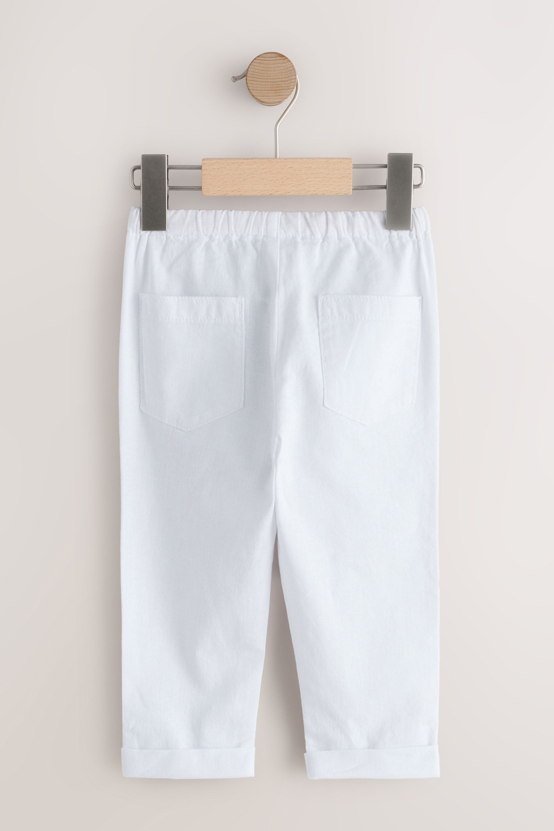 Next Stoffhose Hose aus Leinengemisch (1-tlg) – Bild 2 von 5