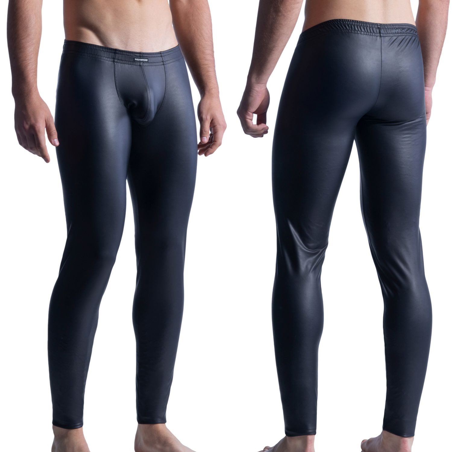 MANSTORE Leggings M510 Tight Leggings Männerleggings mit Latexfeeling L