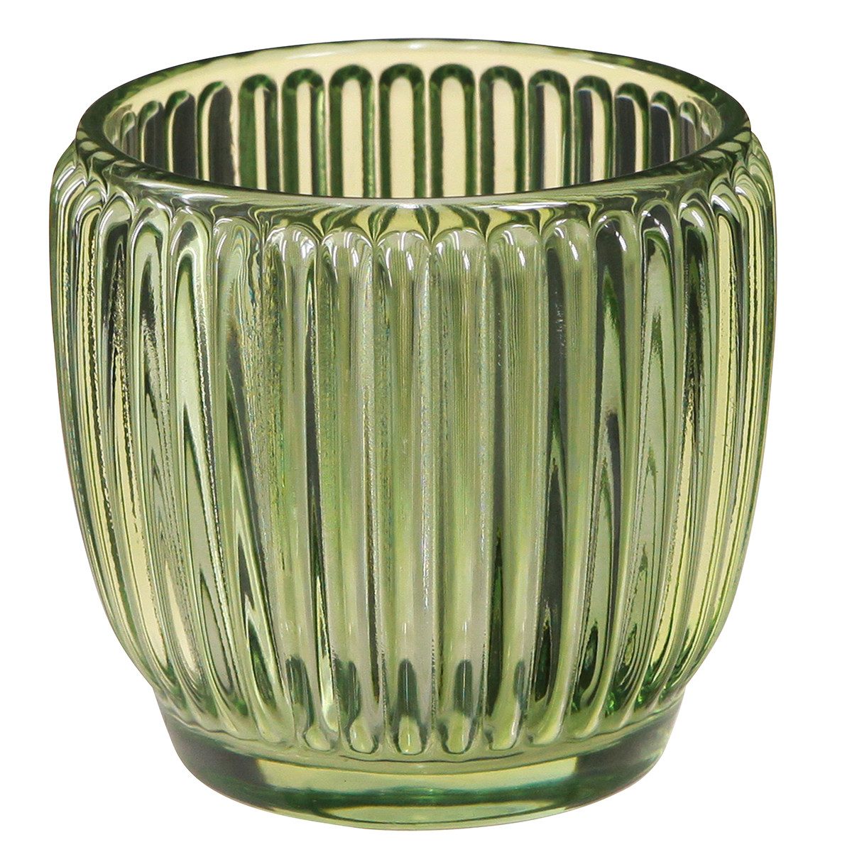 Viana Tischvase Retro Glas Windlicht Teelichthalter günstig online kaufen