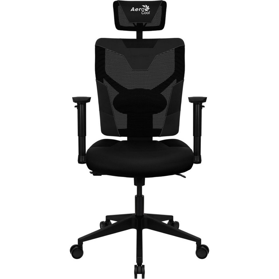 Aerocool Gaming-Stuhl Guardian - Gaming Stuhl - schwarz, Höhe:  33,00,Breite: 66,00,Tiefe: 73,00, Gewicht18,50