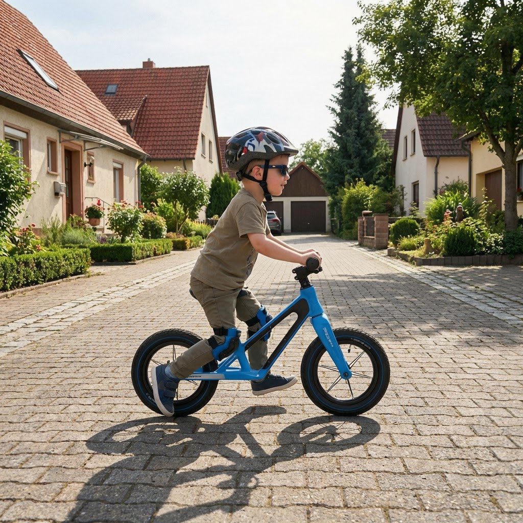 BERLIN BIKE Laufrad Magnesium Kinderlaufrad 12-Zoll – ideales Geschenk für Kinder 12 Zoll, Spielerisch Balance und Motorik fördern