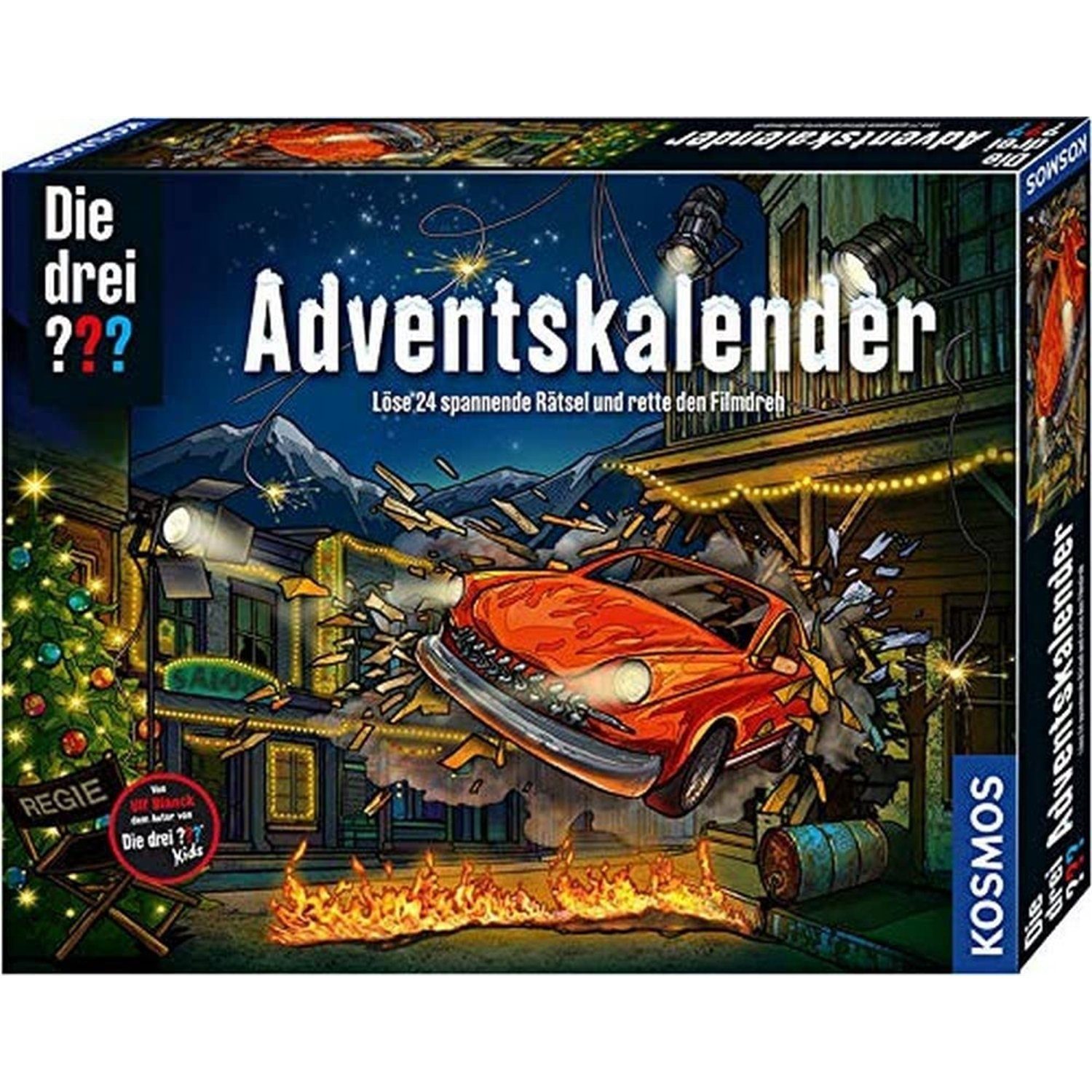 Kosmos Spielzeug-Adventskalender 630560 Adventskalender Die drei günstig online kaufen